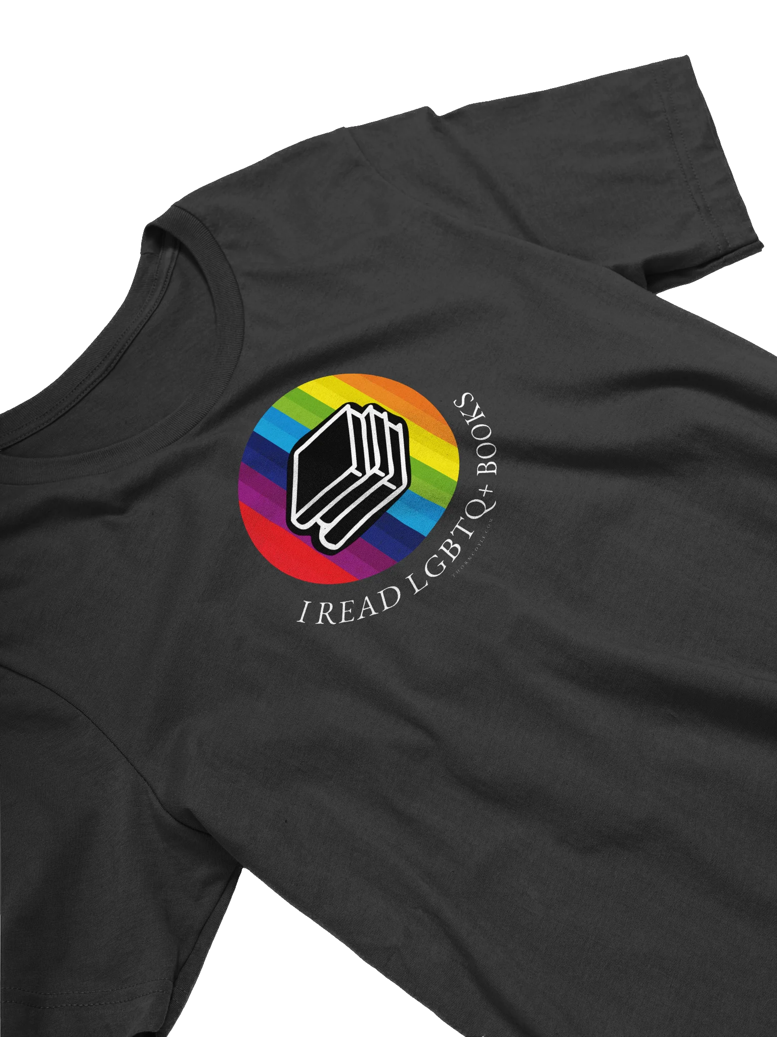 I Read LGBTQ+ Books Soft Cotton T Shirt product image (3)