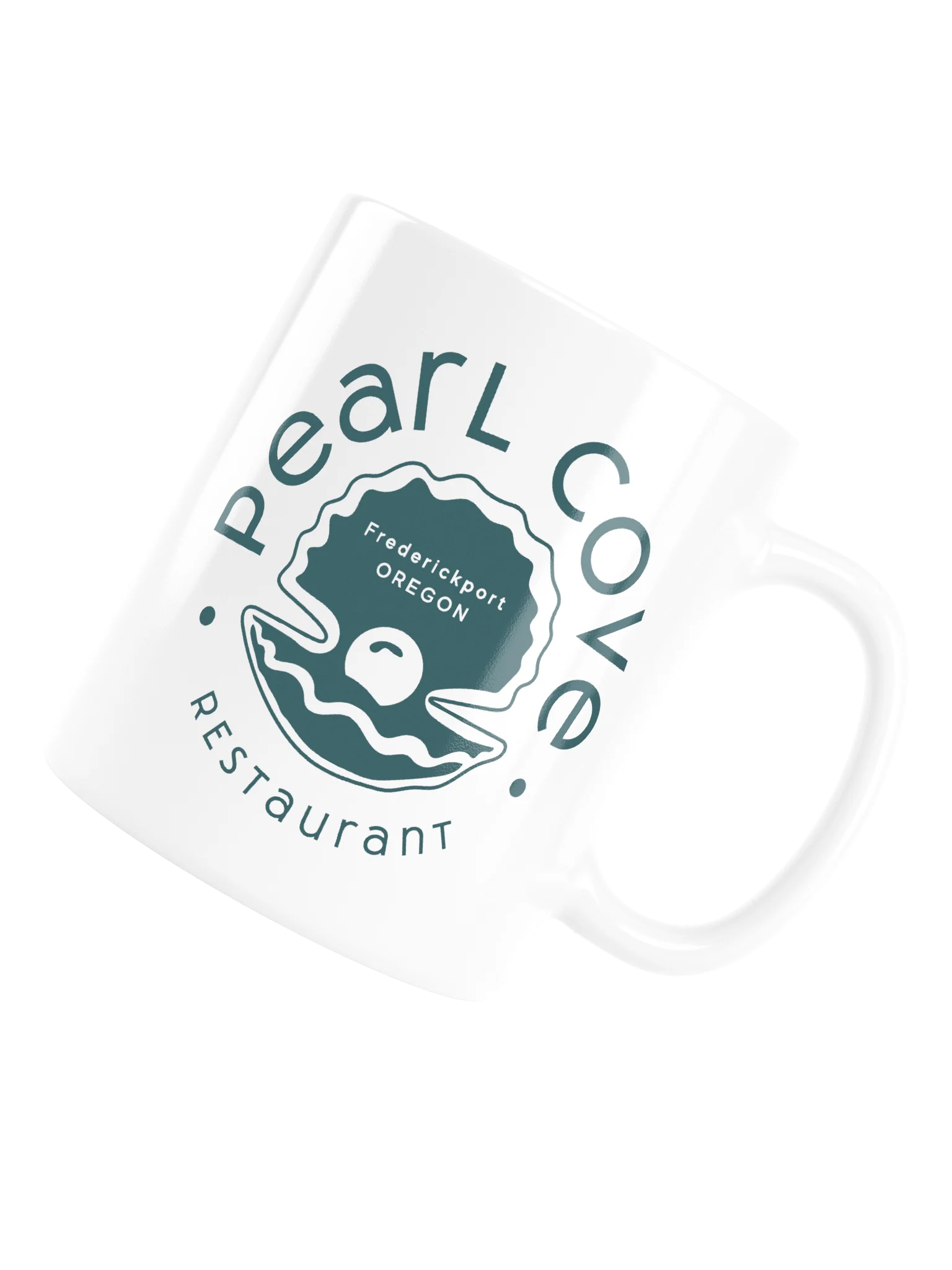 Pearl Cove Teal Coffee Mug product image (18)