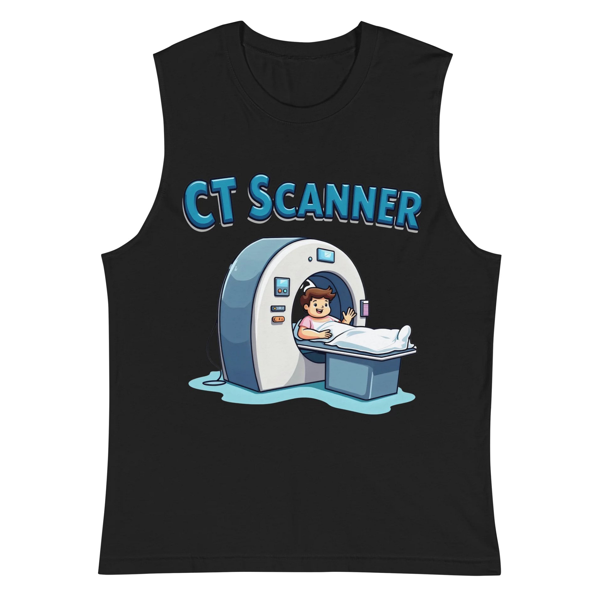 Smiling CT Scanner Muscle Tank product image (3)