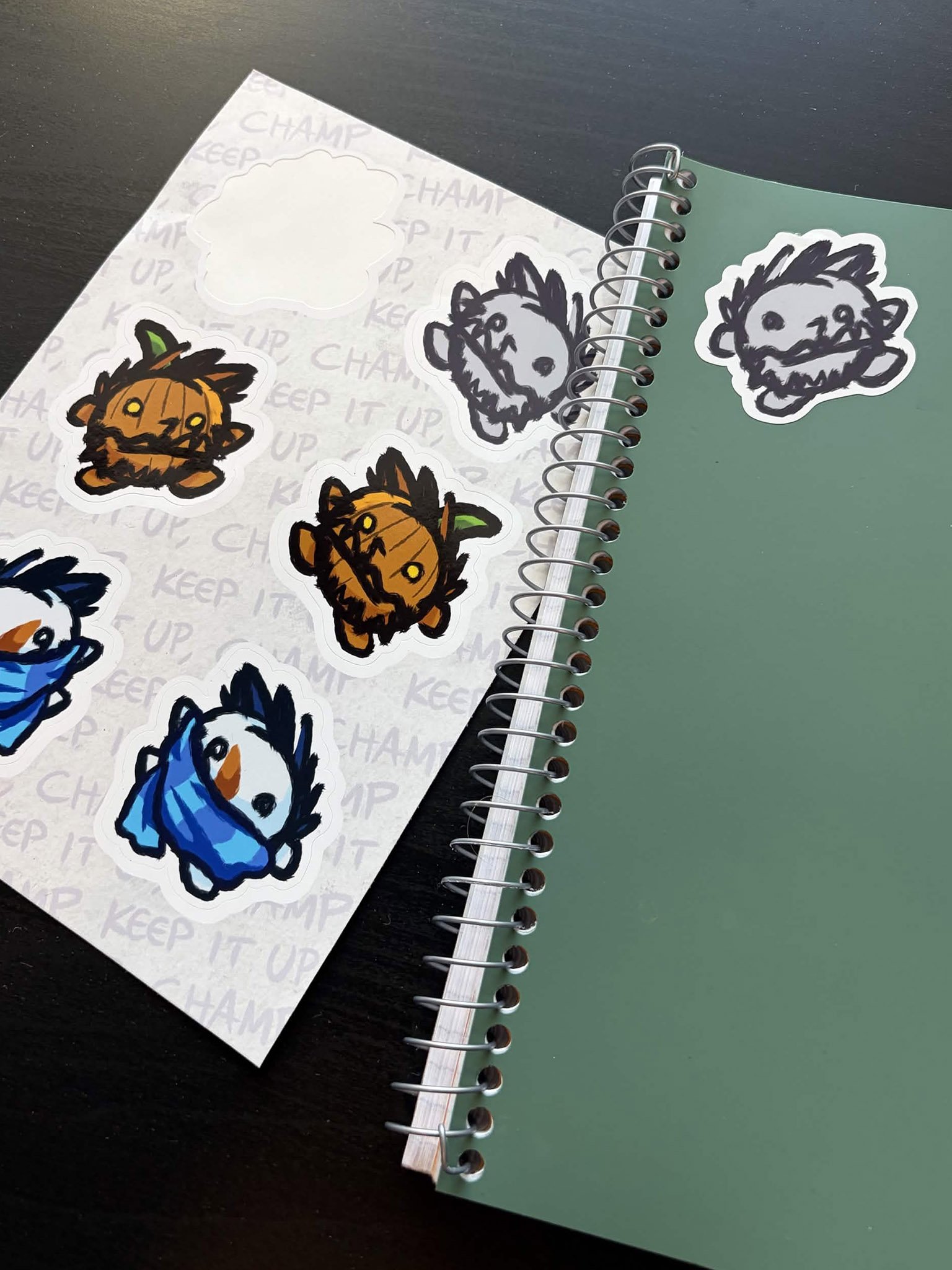 Keep It Up, Champ - Sticker Sheet product image (3)