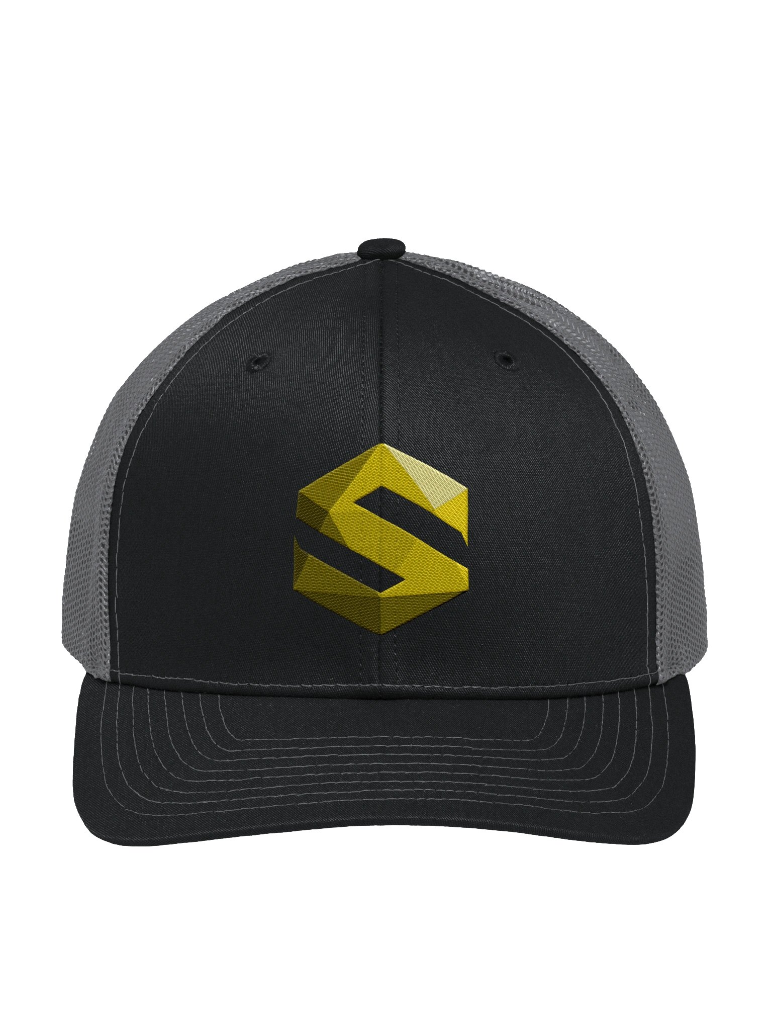 Satchemon Emblem Trucker Hat – Dark product image (2)