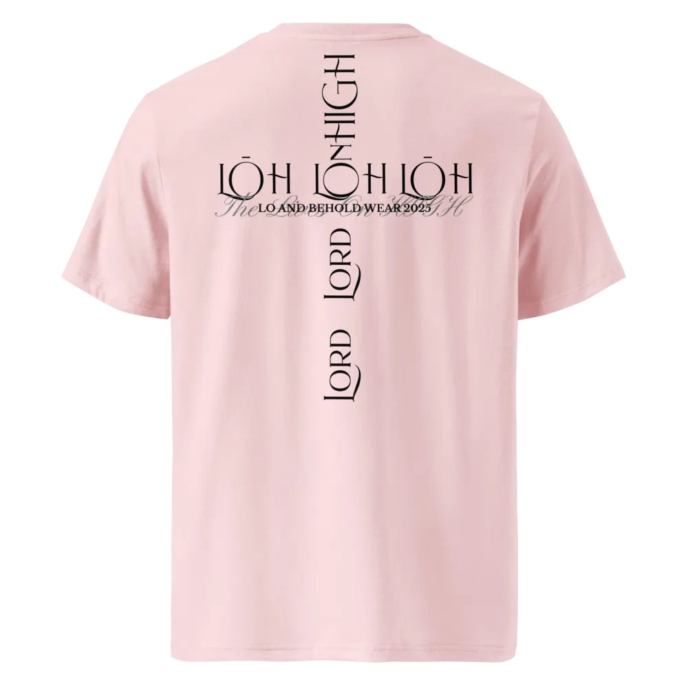 The Lord On HIGH | CROSSED | UNISEX Tee | Black product image (2)