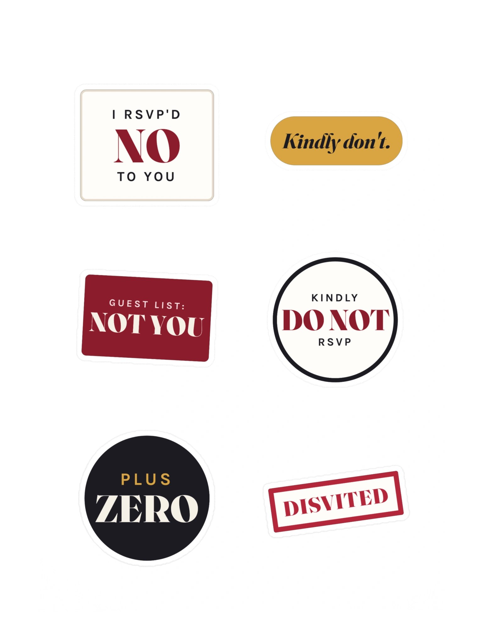 The Petty Sticker Sheet product image (3)