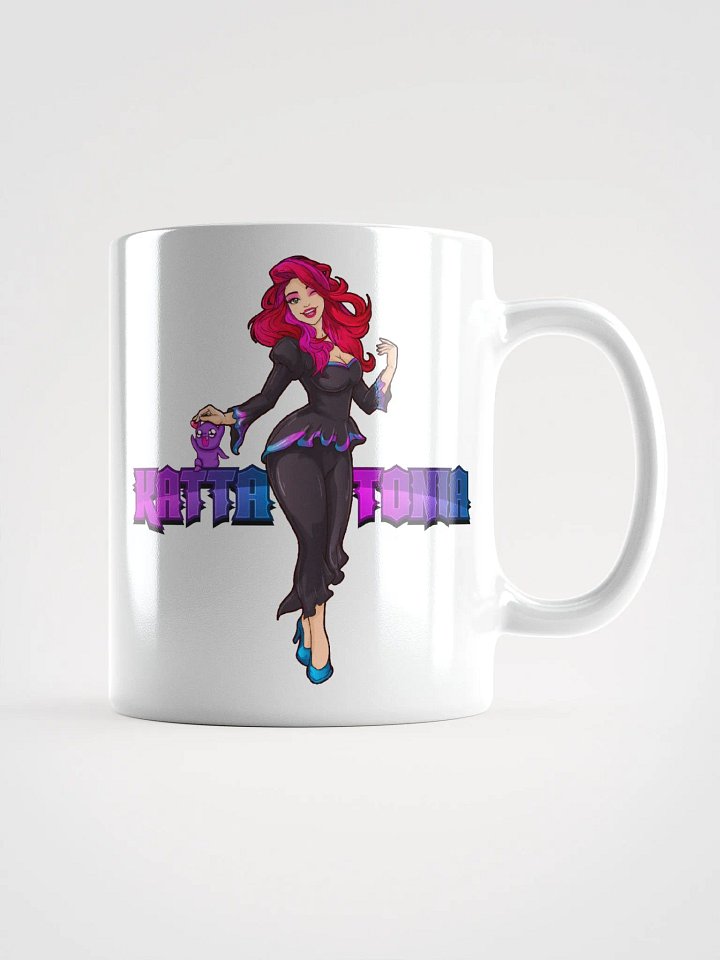 White Mug - Kattatonia with Jeffrey product image (1)