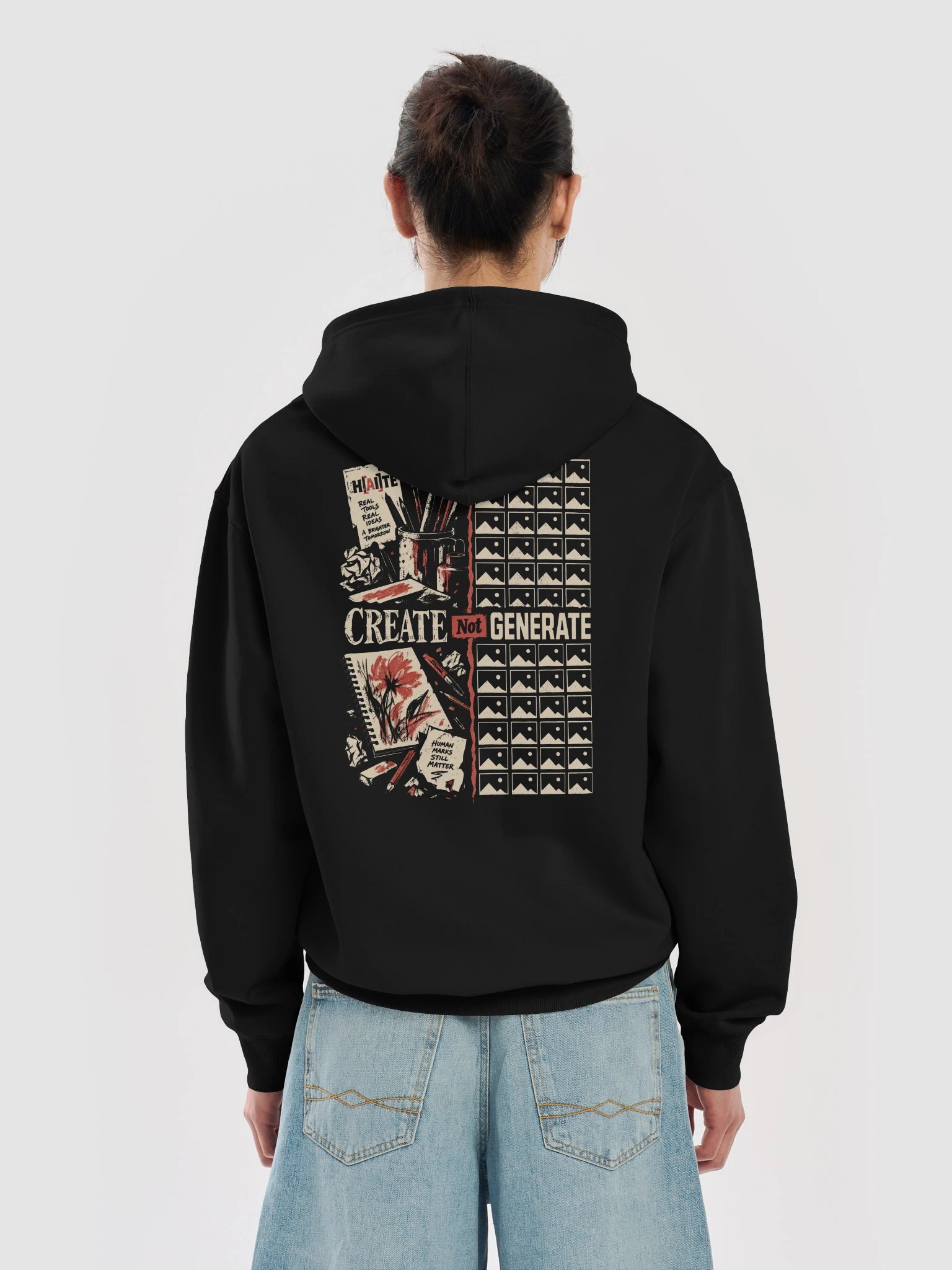 Create Not Generate: Studio vs Server | Box Hoodie product image (21)