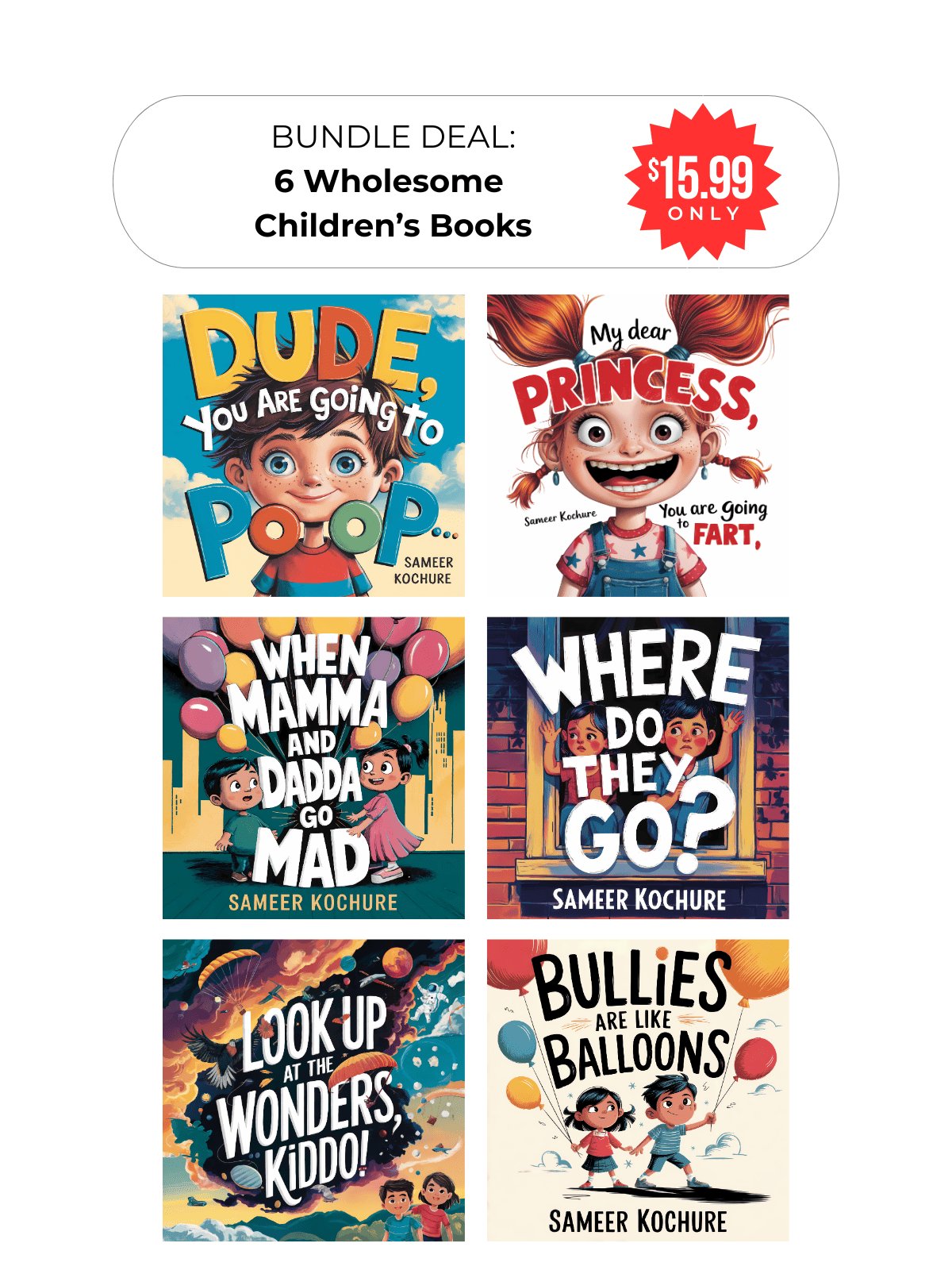 6 Wholesome Children's Books [eBook] product image (1)