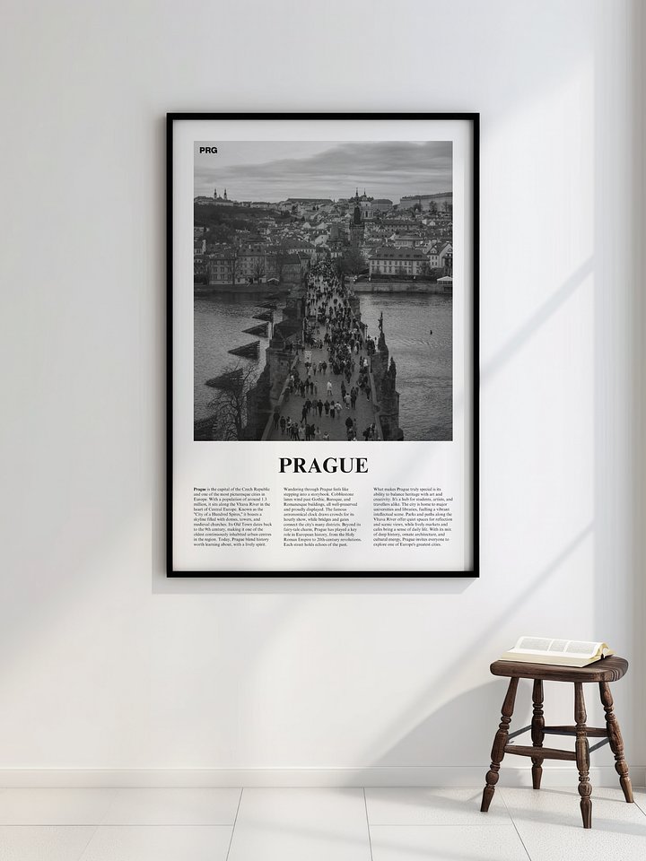 Prague 03 Newspaper Poster product image (2)