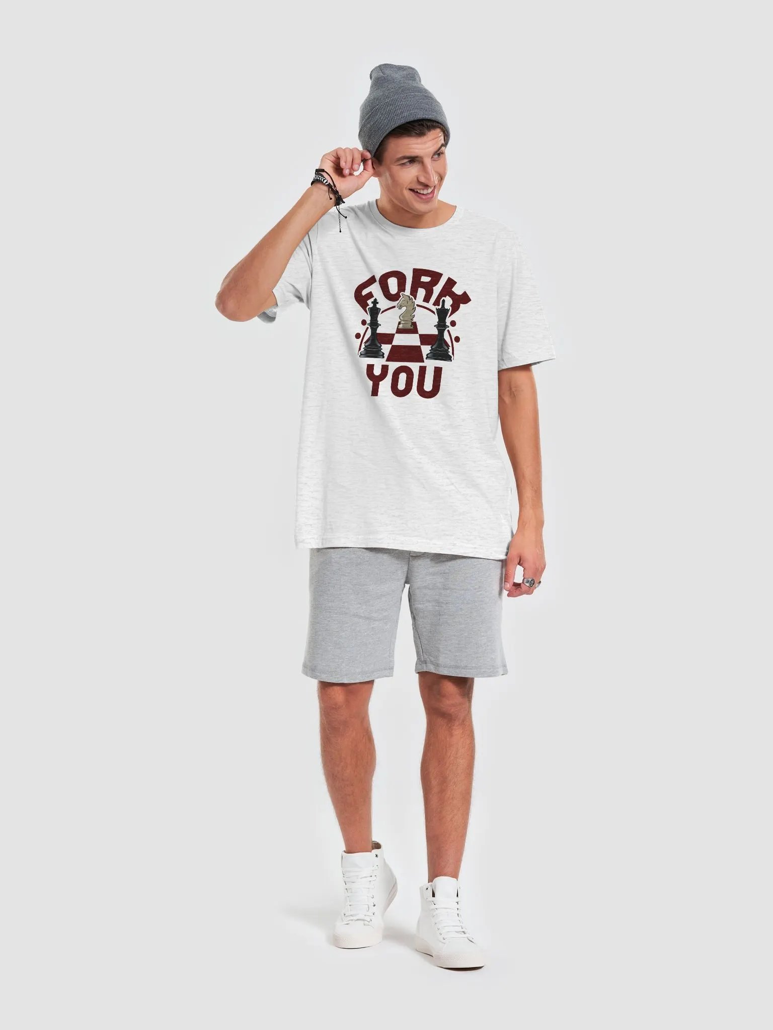 Fork You: A Punny Chess T-Shirt for Enthusiasts product image (7)