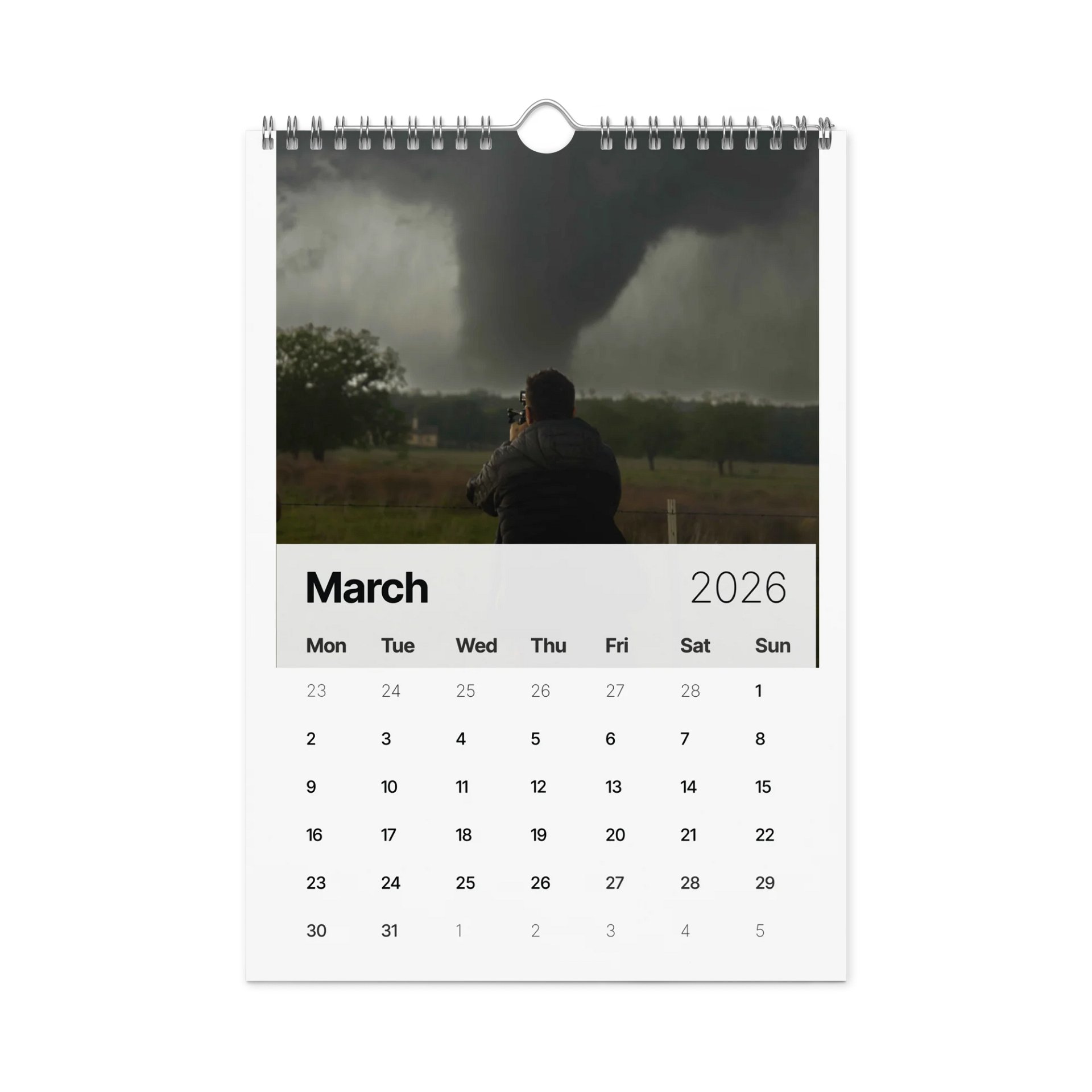 CALENDRIER 2026 ( EN / US ) product image (9)
