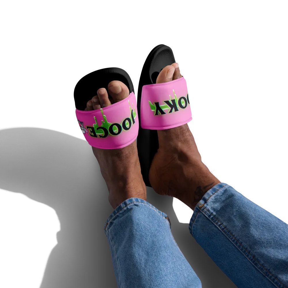 SPOOKY JOOCE Men's Slidez - Light Pink product image (5)