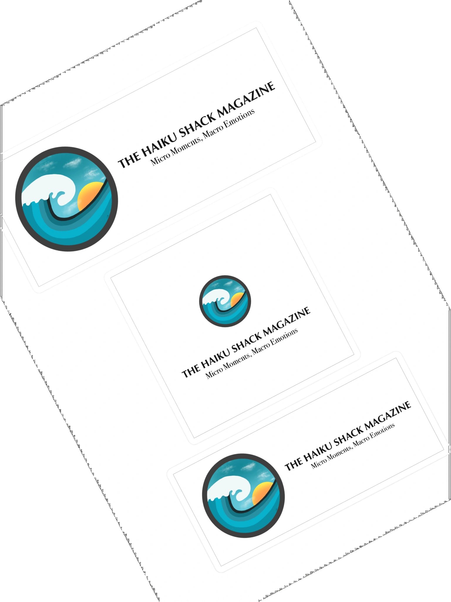 The Haiku Shack Magazine - Stickers product image (1)