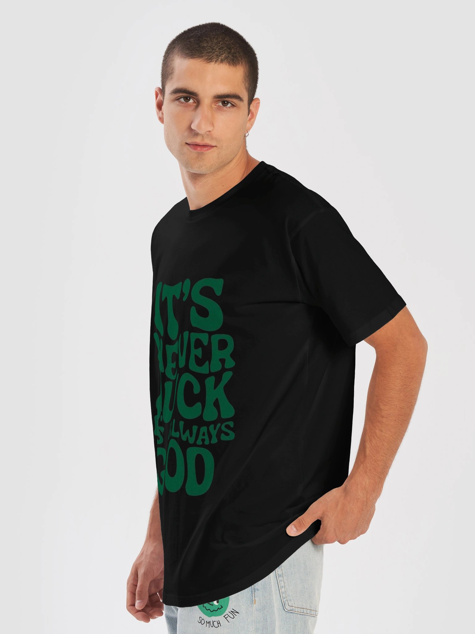 "It's Never Luck, It's Always God" Tee product image (32)