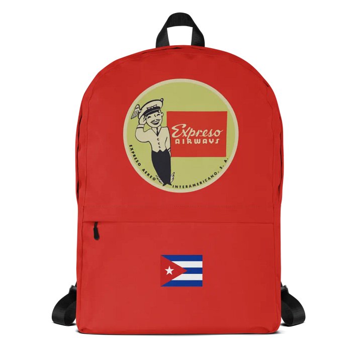 Expreso Aereo Interamericano - Cuba - Backpack product image (1)
