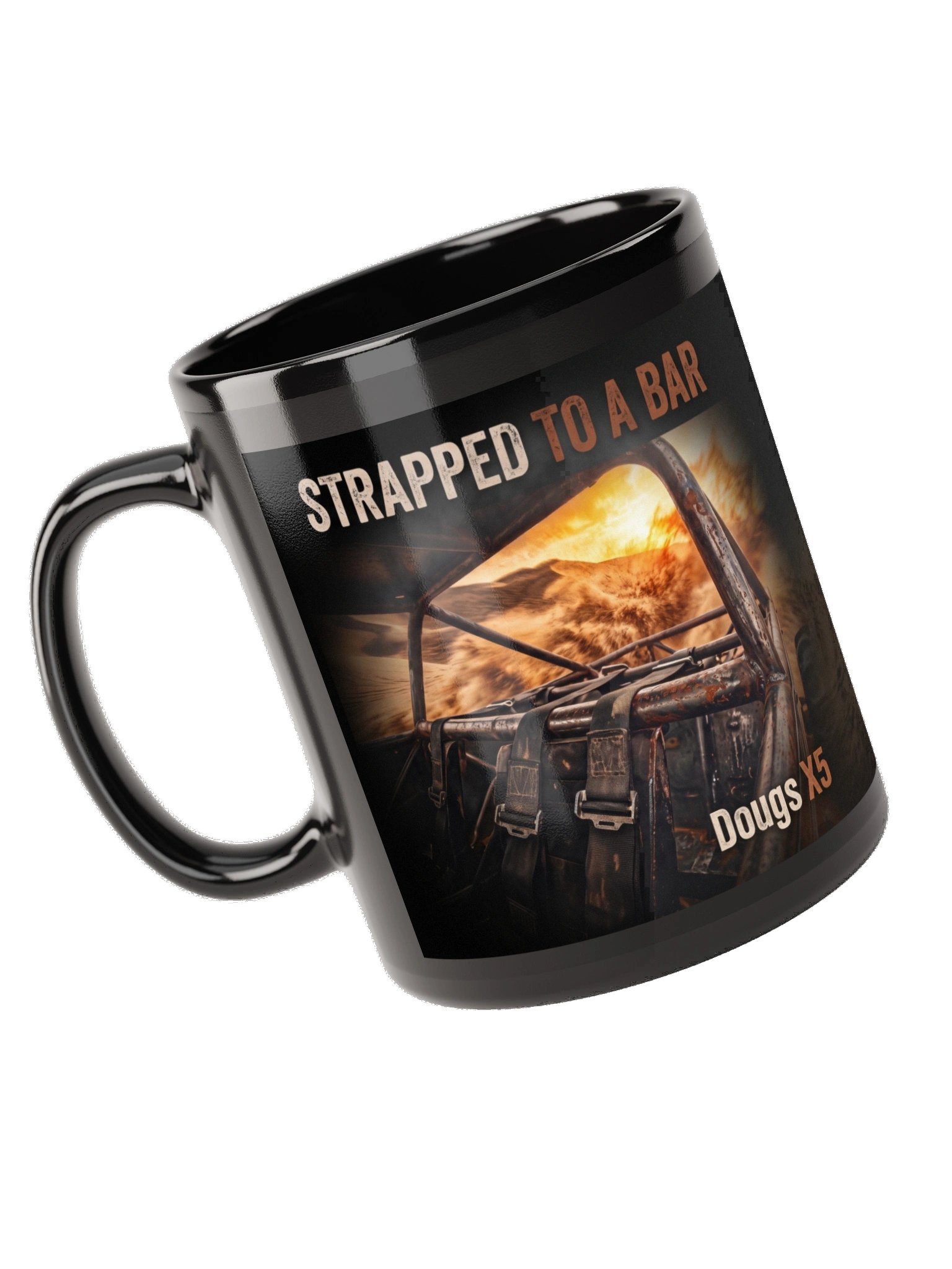 "Built For The Dunes" Black Ceramic Mug product image (9)