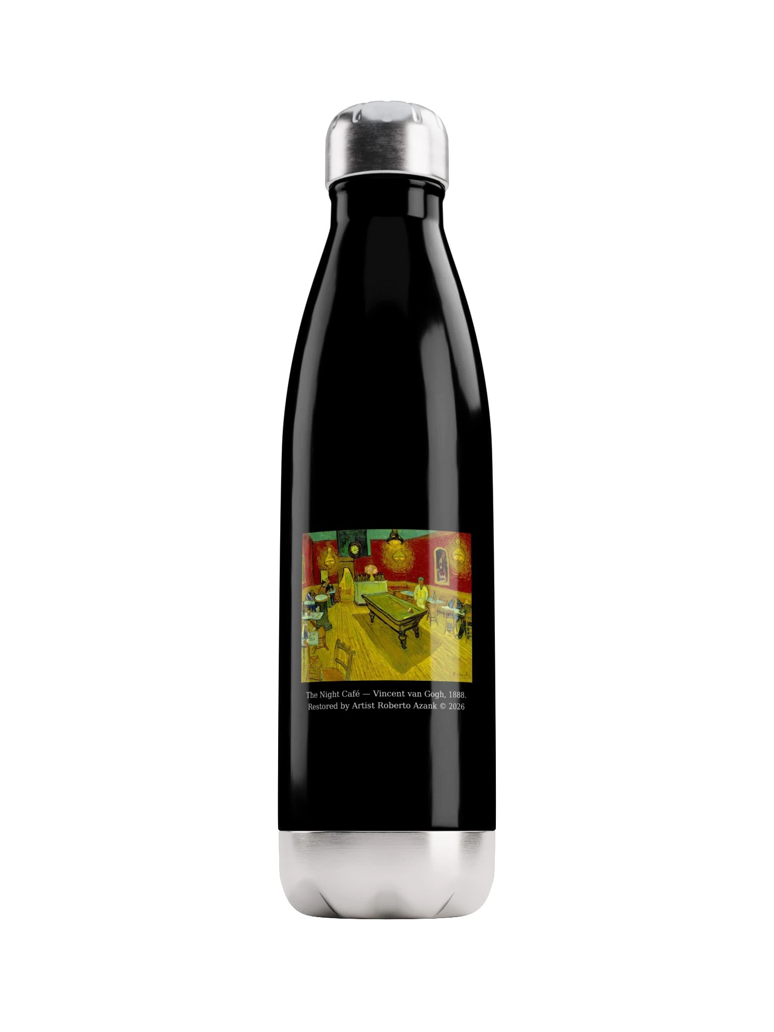 The Night Café — Water Bottle product image (1)
