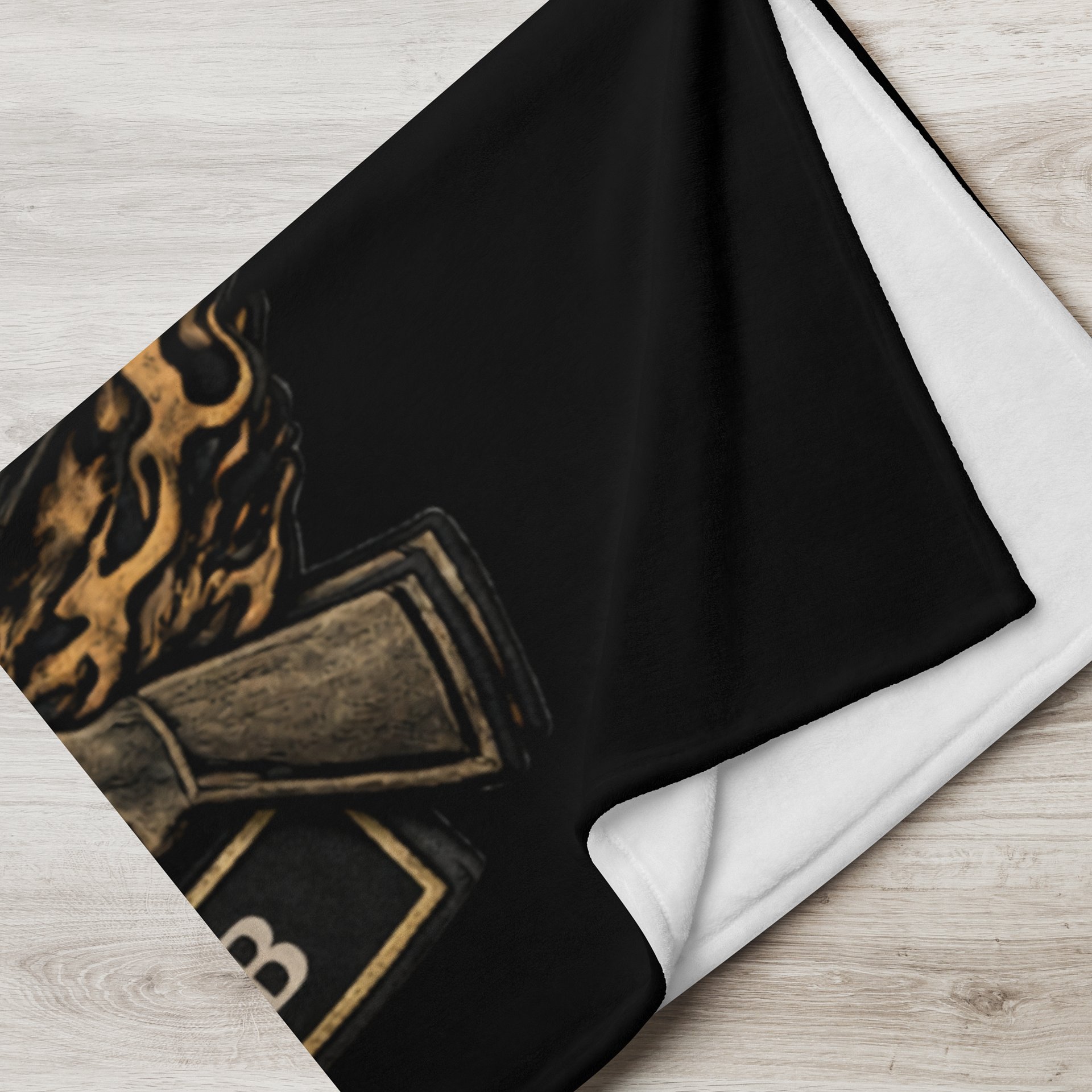 IDGAF Club Outlaw Biker Blanket product image (7)