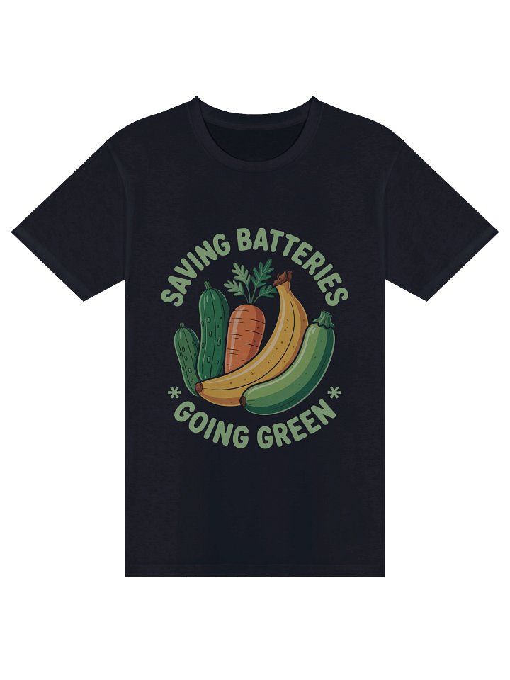 Saving Batteries Going Green Tee product image (2)
