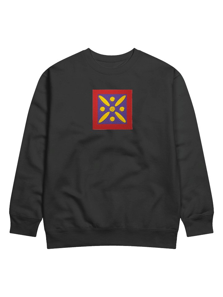 Derafsh Kaviani Sweatshirt, Persian Empire Large Embroidery Pride product image (1)
