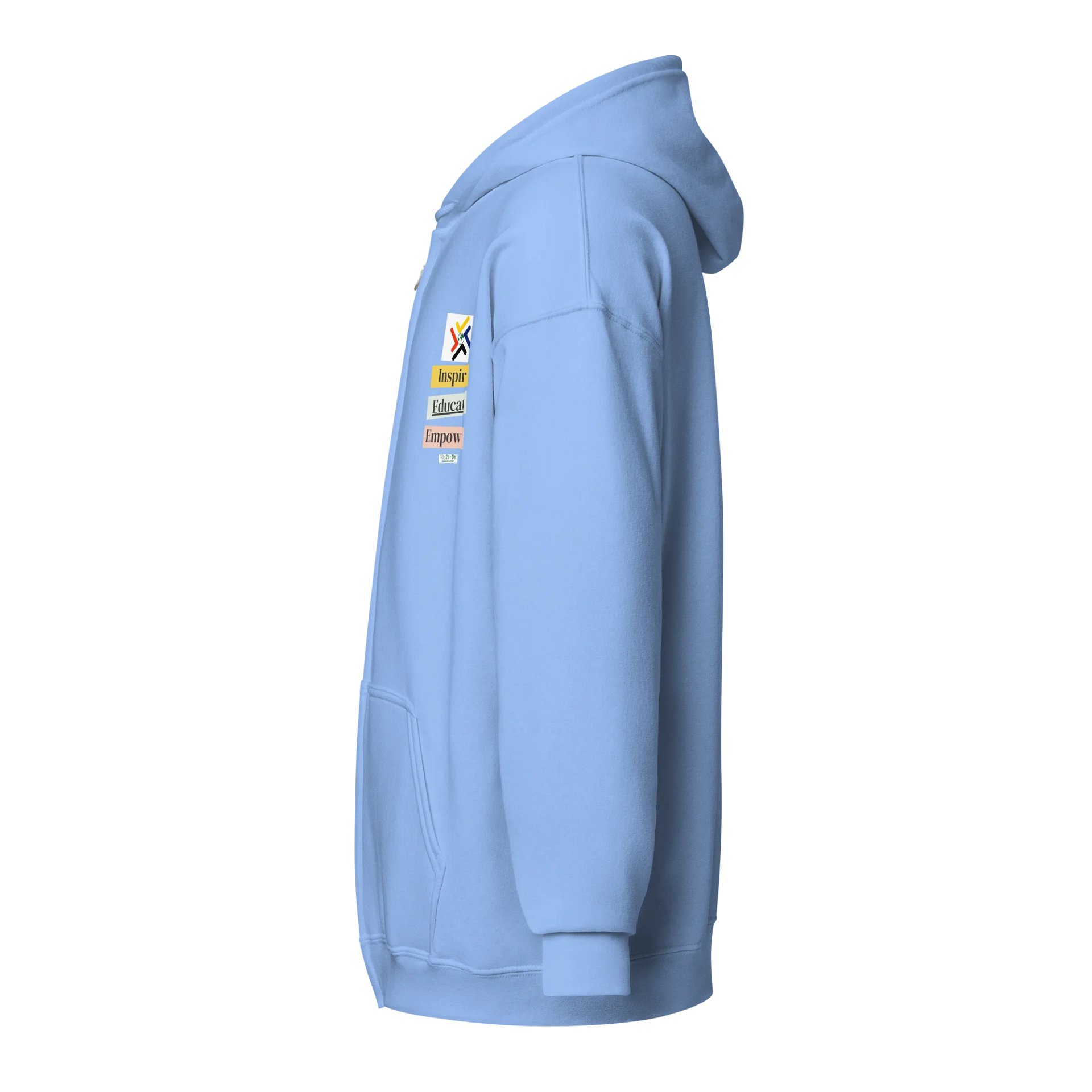 Inspire. Educate. Empower. Global Zip Hoodie product image (4)