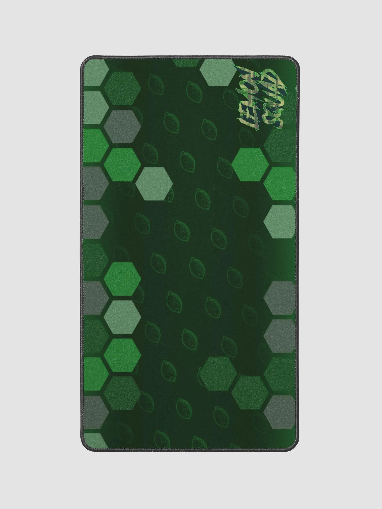 Squad Green Hex Desk Mat product image (2)