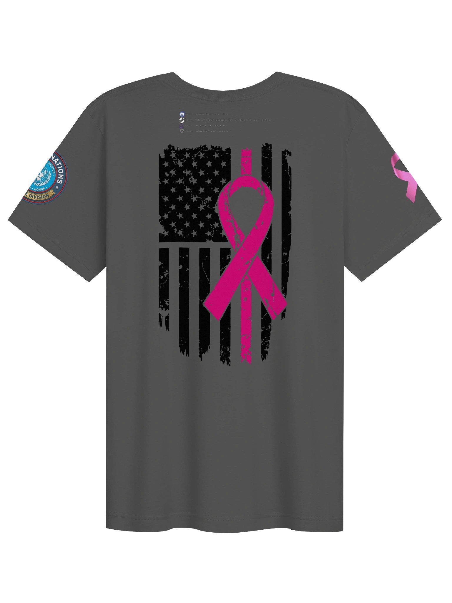 United Nations War Crime Division - Breast Cancer Awareness (Type 01) product image (2)