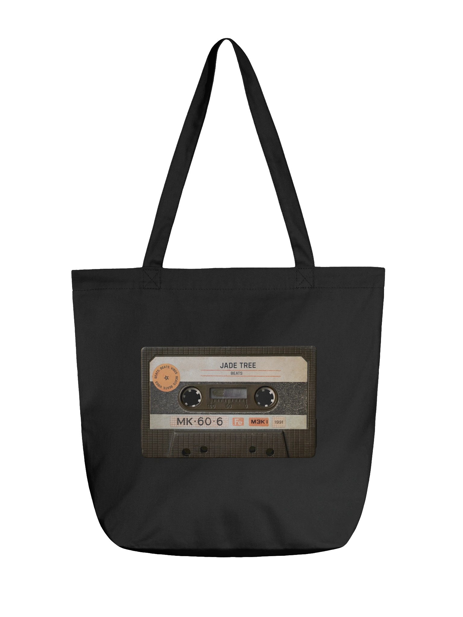 Tote Bag With Beats. Beats. Vibes. Beat Tape Logo product image (1)