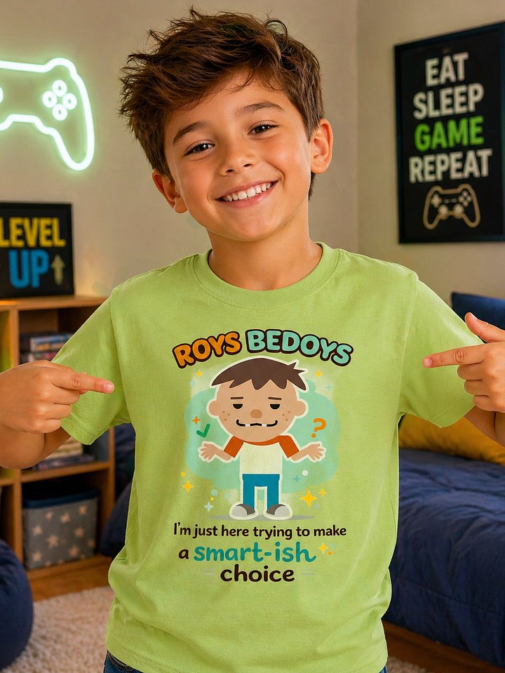 Roys Bedoys Smart-ish Choice T-Shirt (Youth) product image (1)