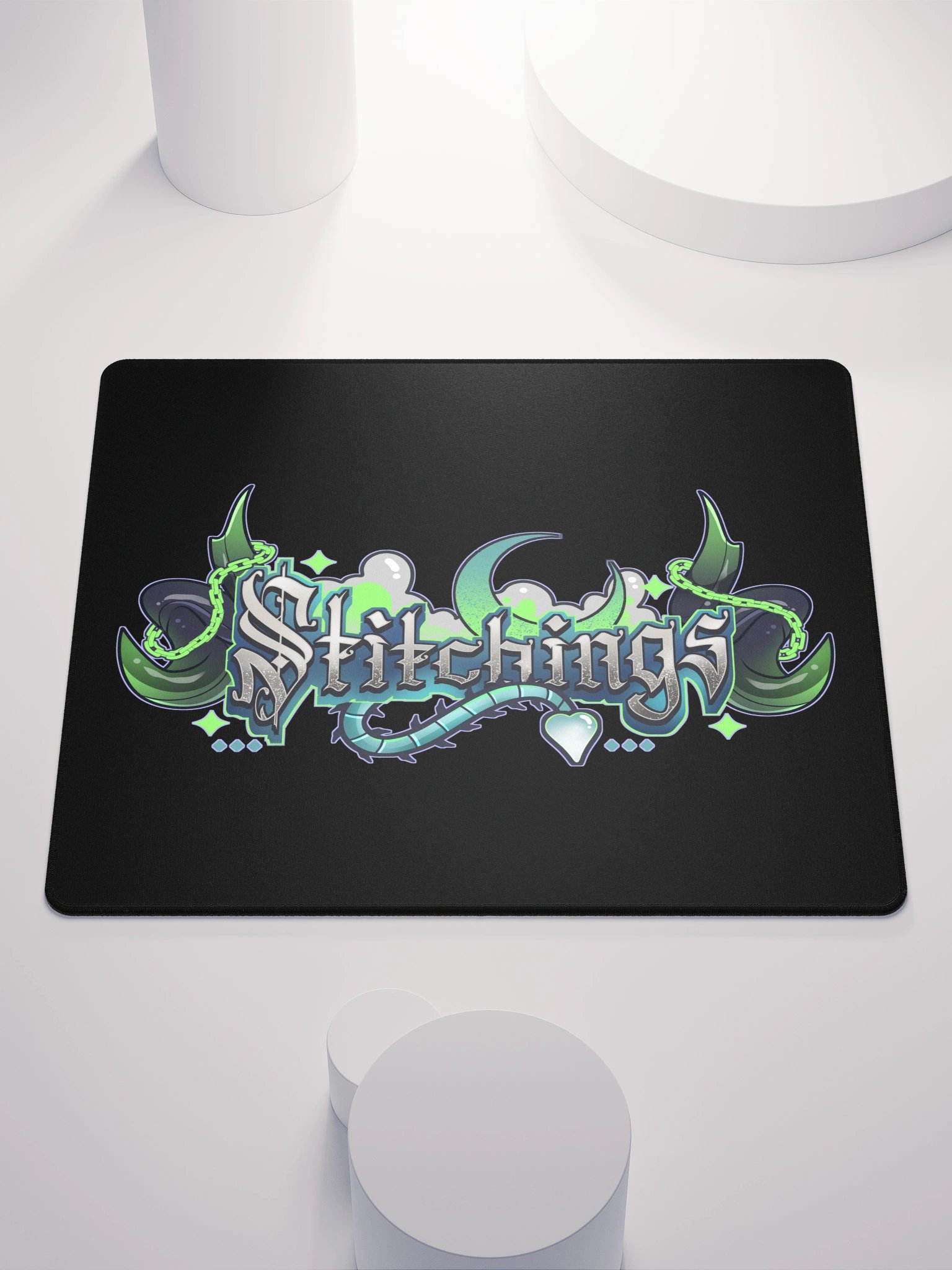 Logo gamer mouse pad product image (1)