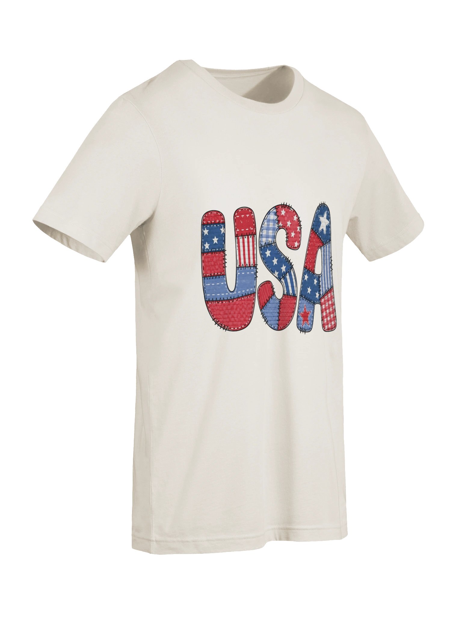 USA Patchwork Adult tee product image (9)