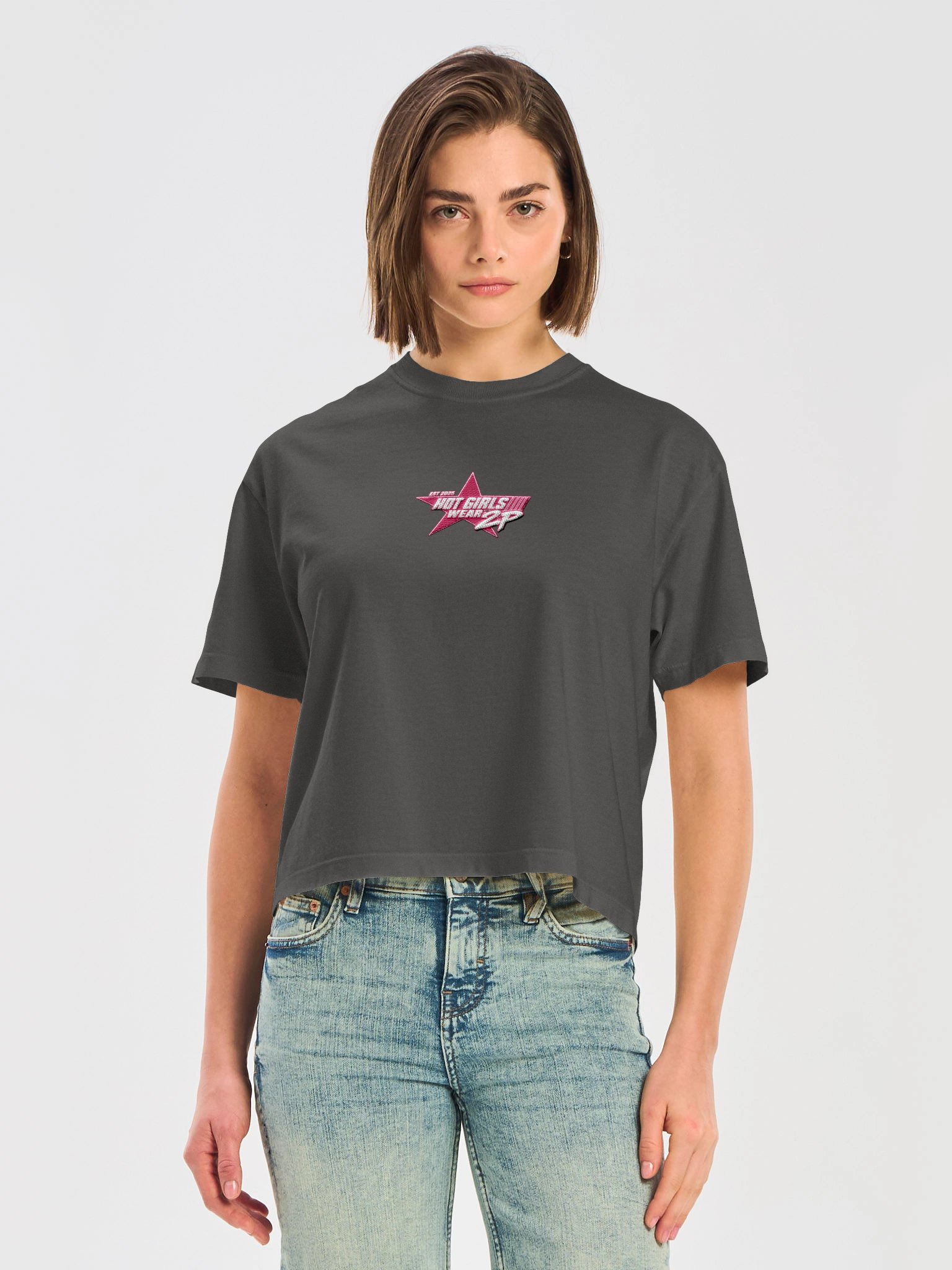 Hot Girls Wear 2P Star Boxy Tee product image (14)