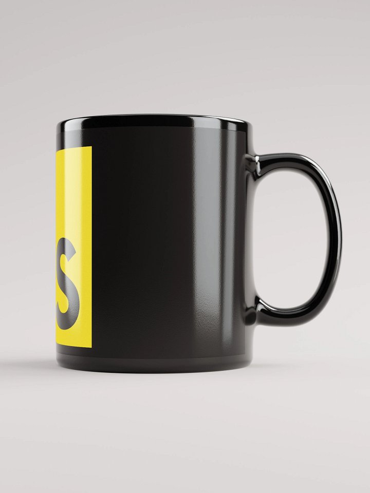 JS Black Glossy Mug product image (1)