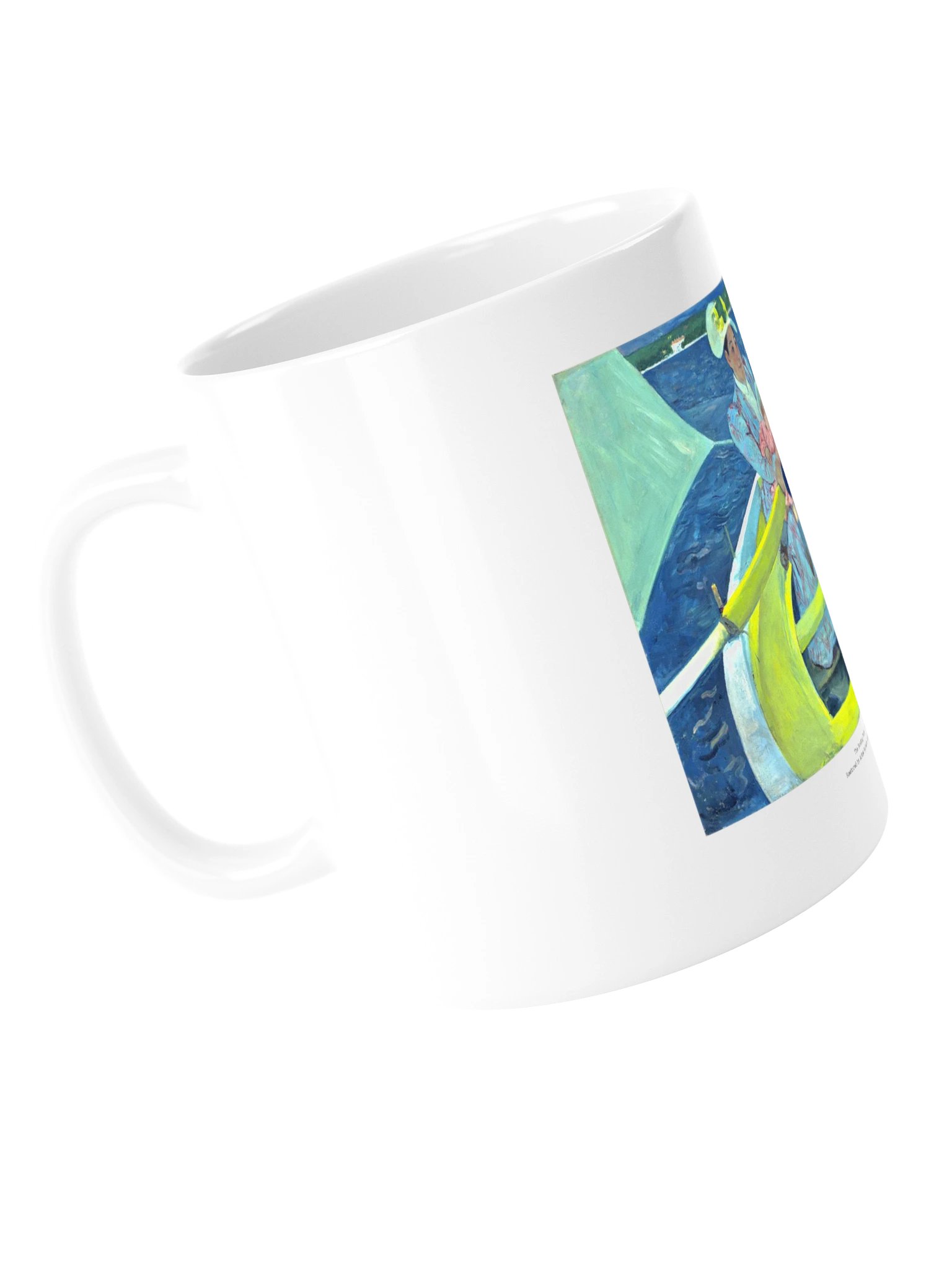 The Boating Party — White Mug product image (5)