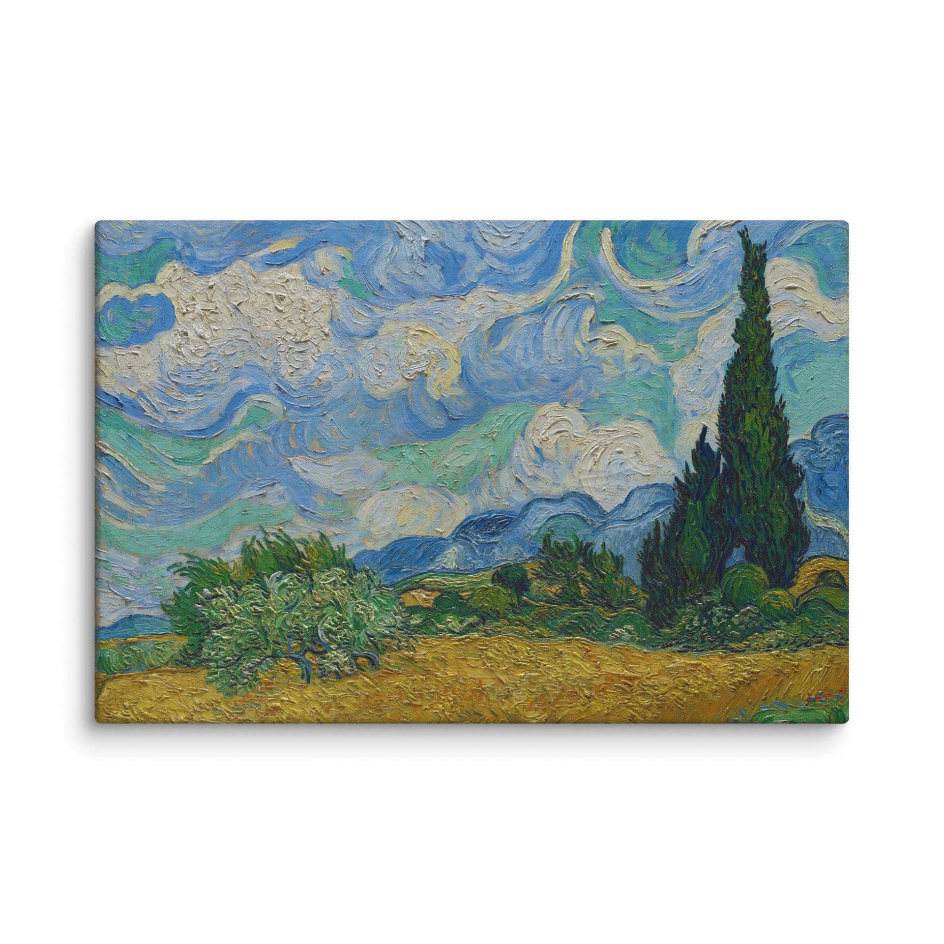 Wheat Field with Cypresses (Vincent van Gogh) Canvas product image (2)