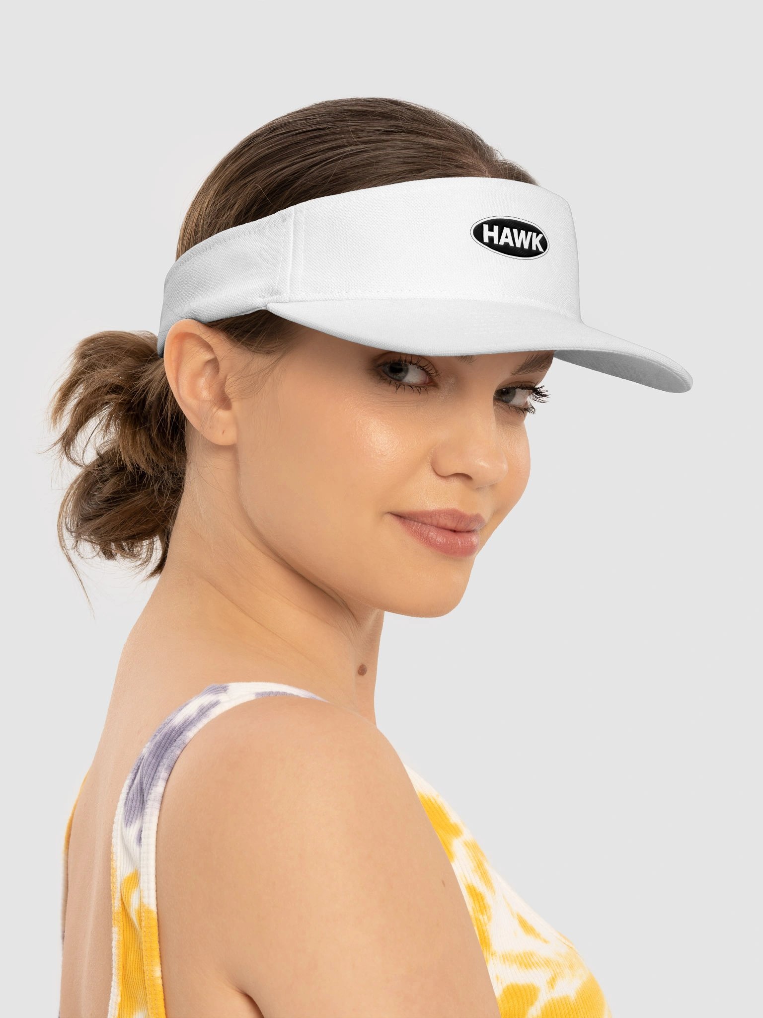 Hawk Logo Golf Performance Visor product image (3)