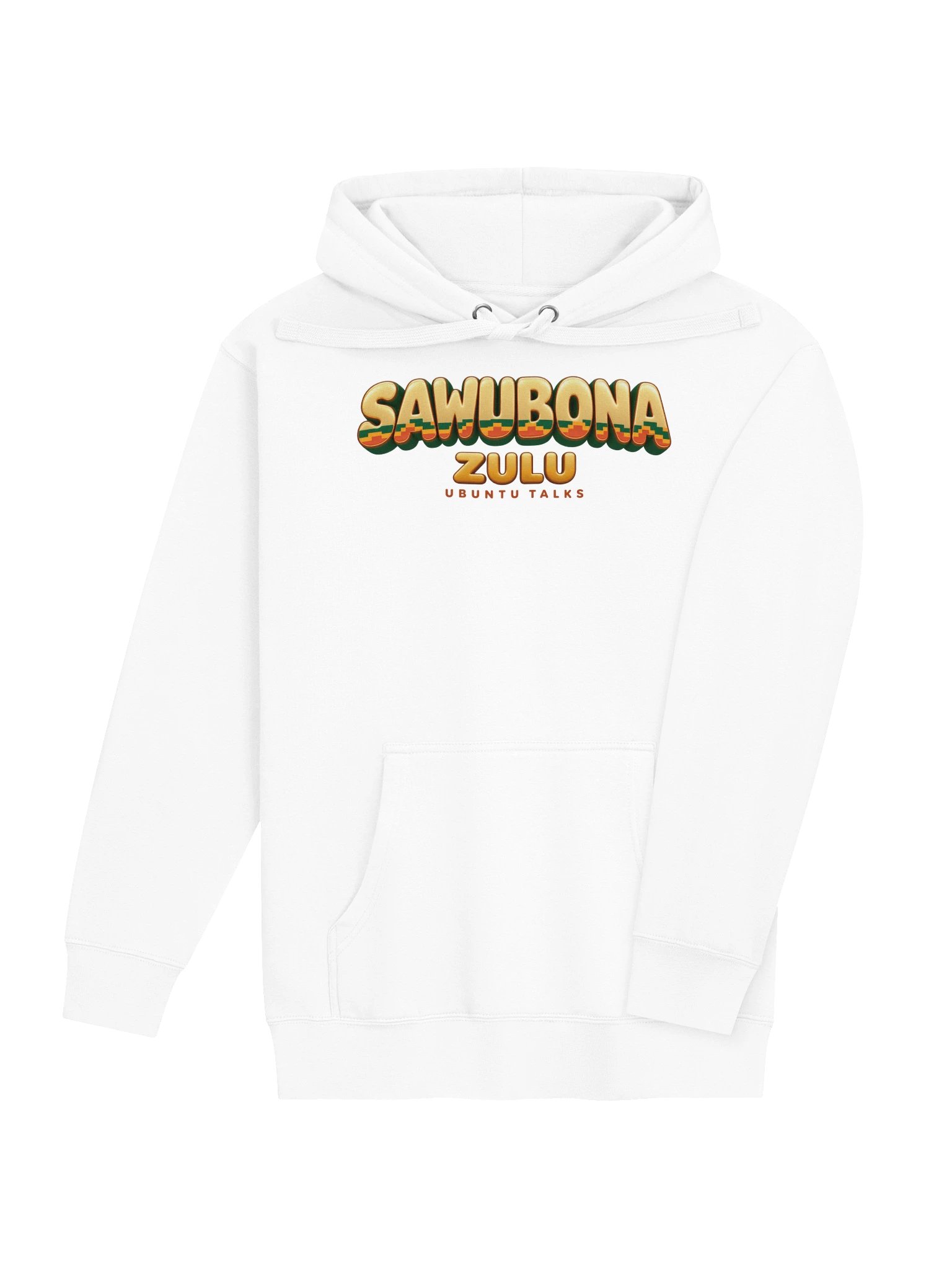 Ubuntu Talks Heritage — SAWUBONA | Zulu Premium Hoodie product image (7)
