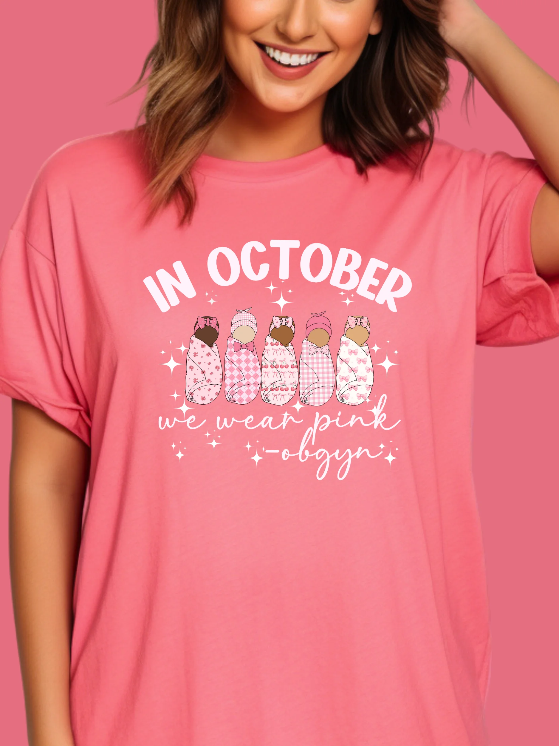 OBGYN, We Wear Pink T-Shirt product image (5)