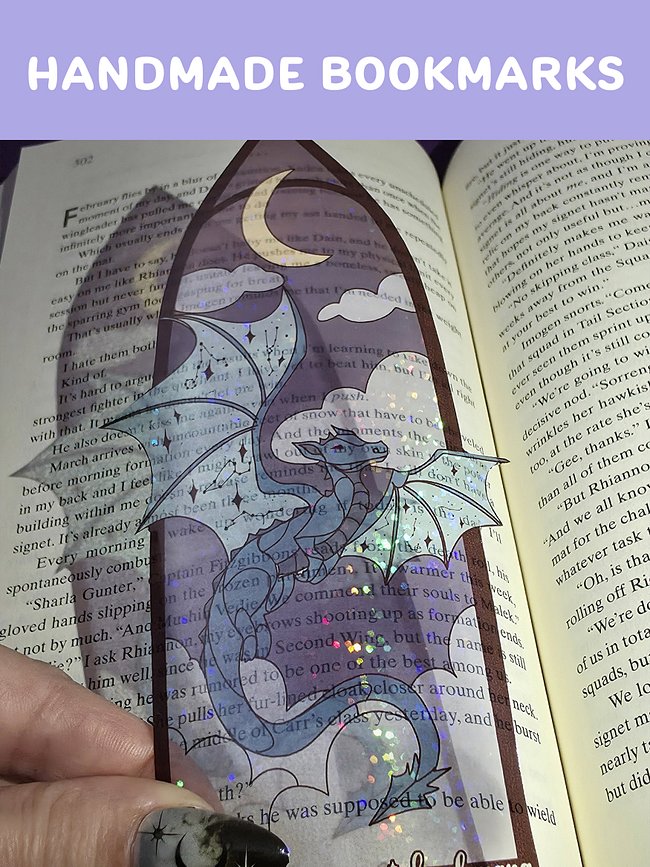 Handmade Stained Glass Bookmarks