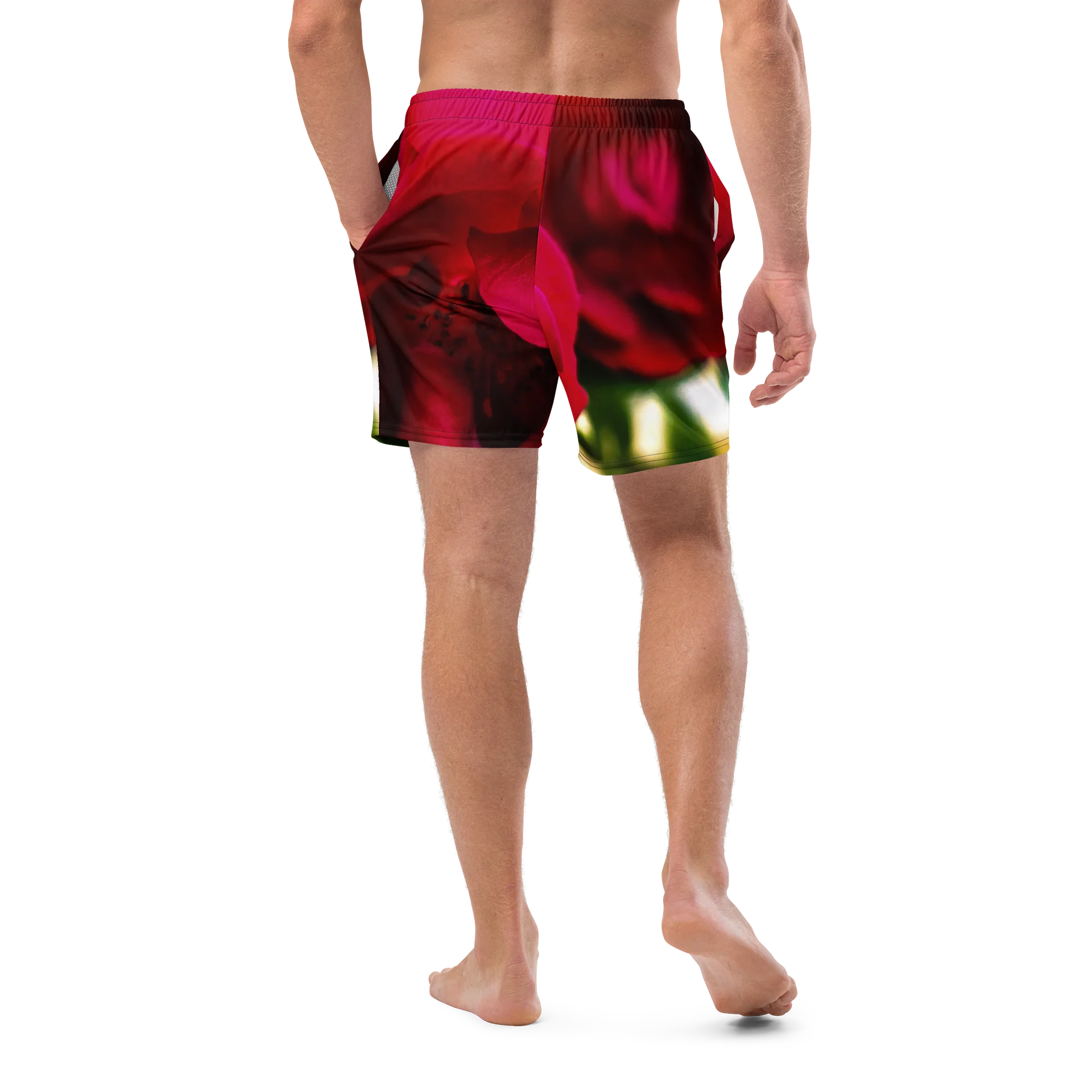 Red Roses Swim Trunks product image (10)