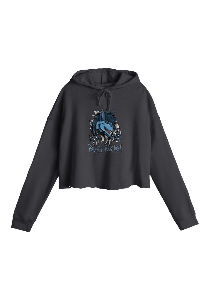 Release Your Wolf Cropped Hoodie product image (2)