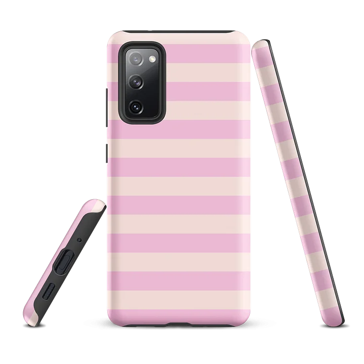 Blush Stripe Tough Case product image (2)