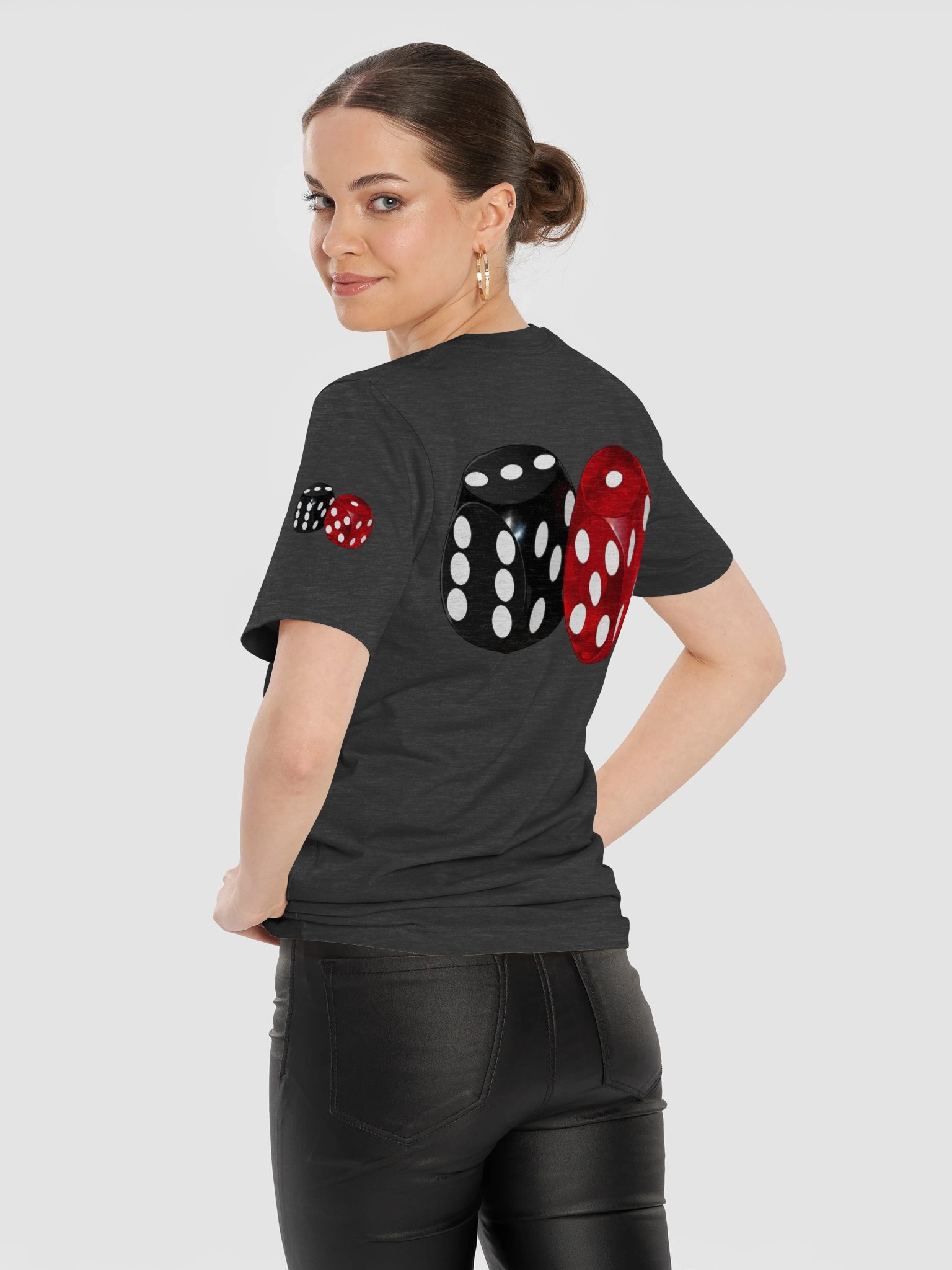 Large Dice Backgammon Life Logo Tee product image (12)