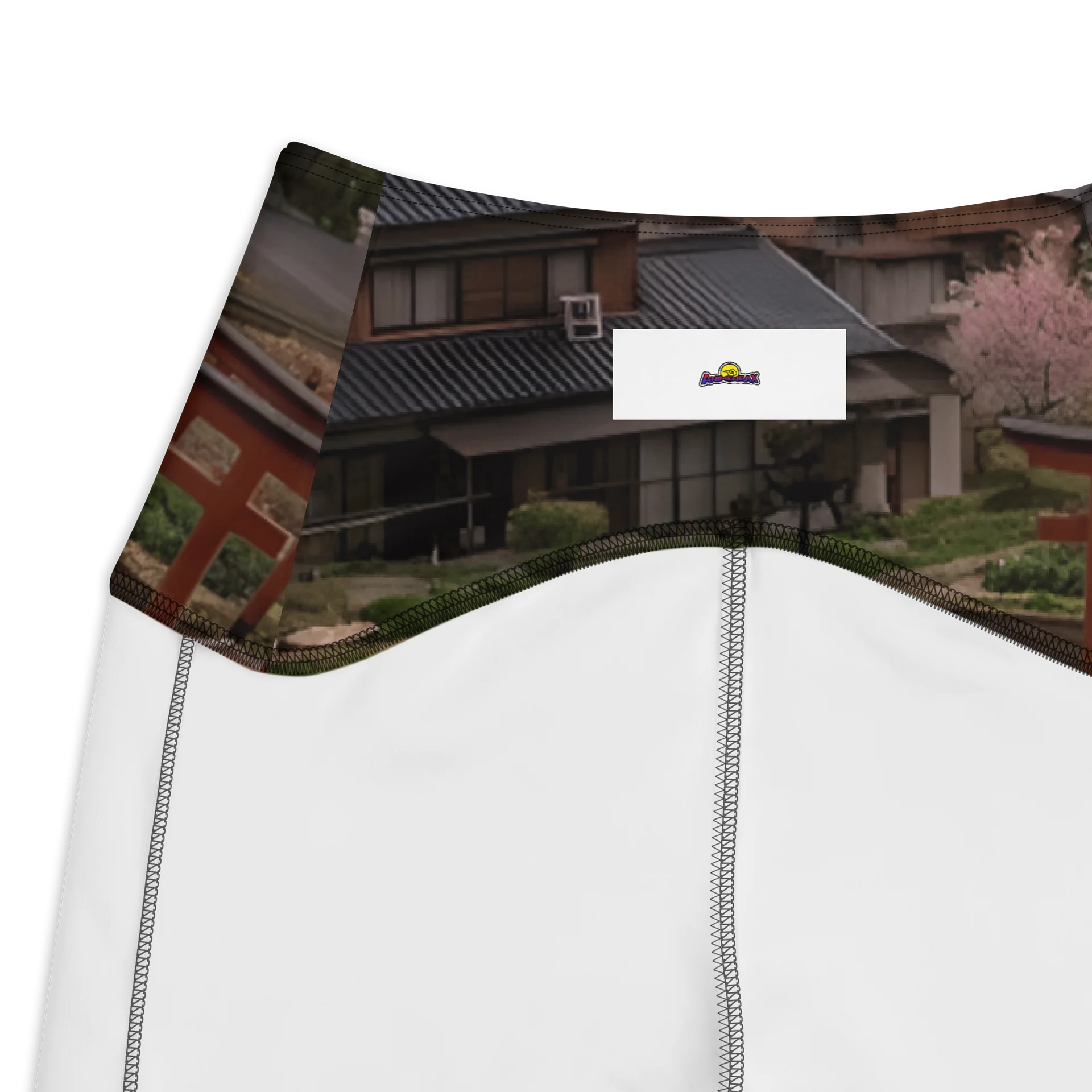 Mount Fuji High-Waisted Leggings with Pockets | UPF 50+ product image (3)