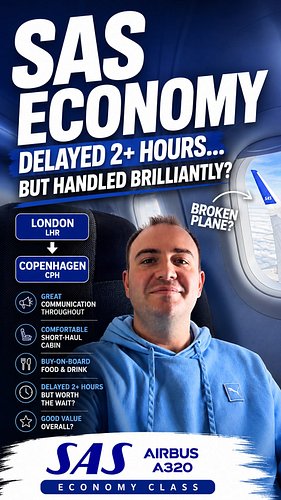 A mechanical issue linked to a computer failure delayed our @flysas departure by just over two hours. However, what stood out...