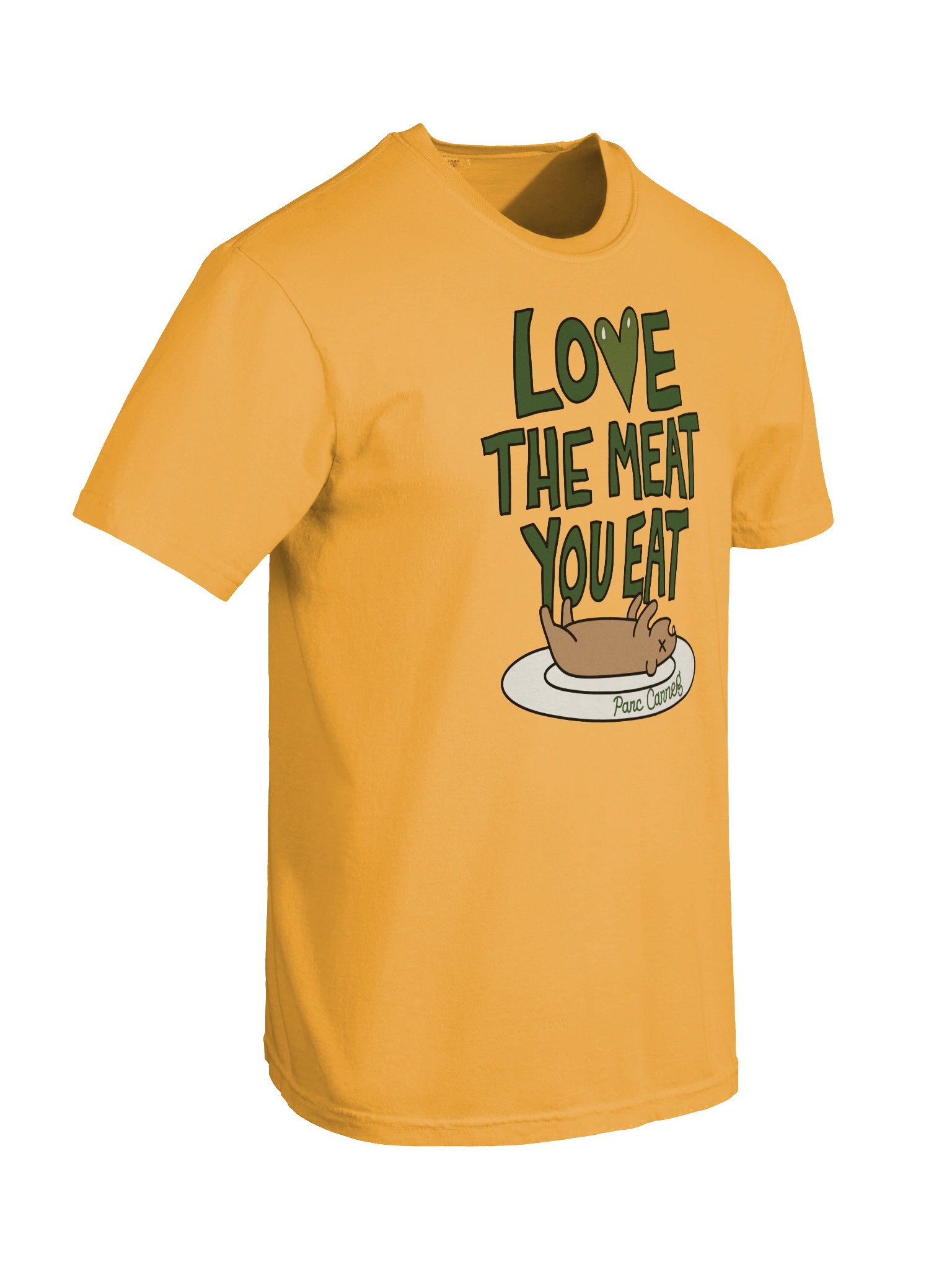 Love the Meat You Eat Tee Shirt by Parc Carreg product image (32)