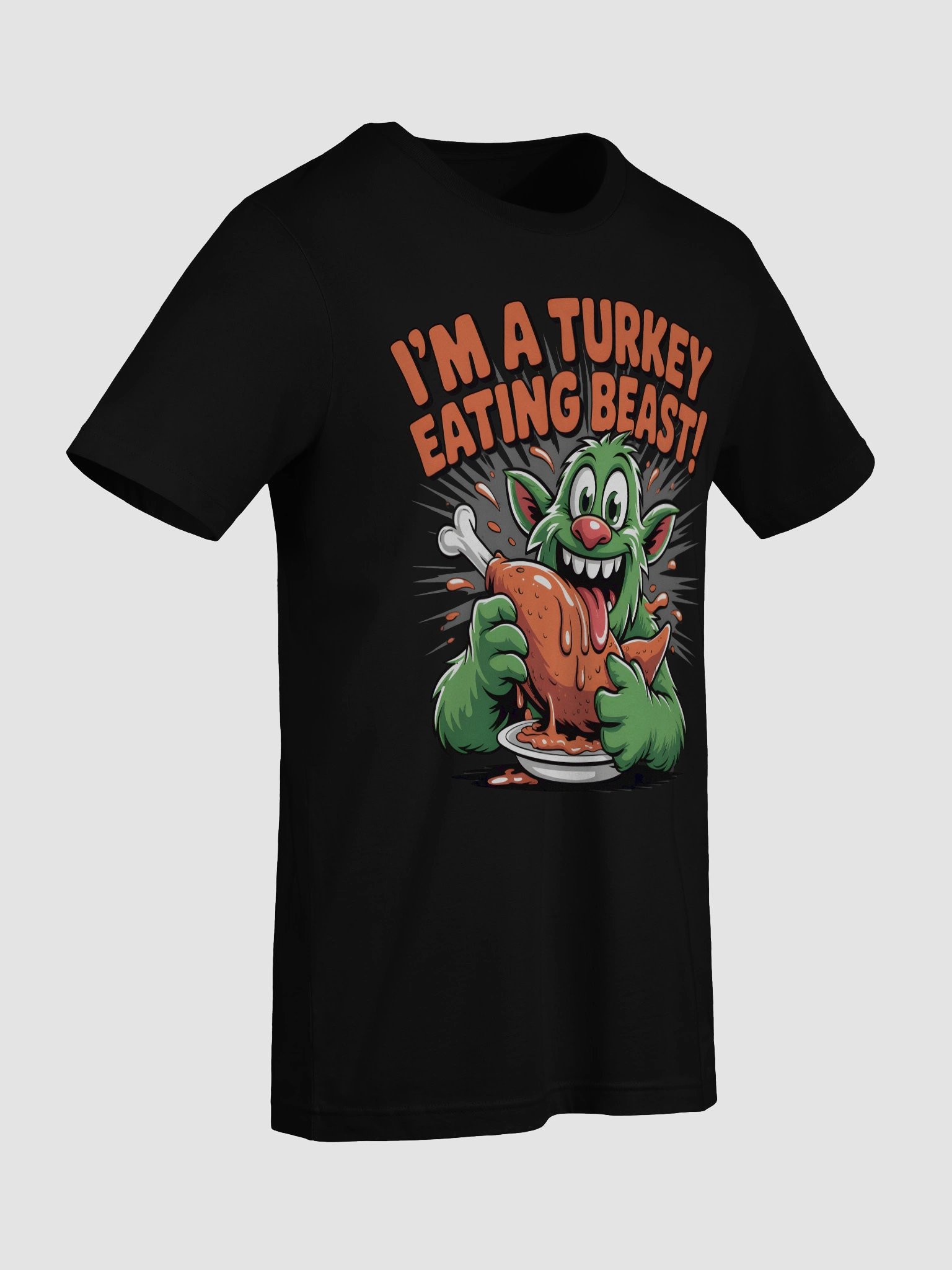 Beastly Turkey Eater T-Shirt product image (86)