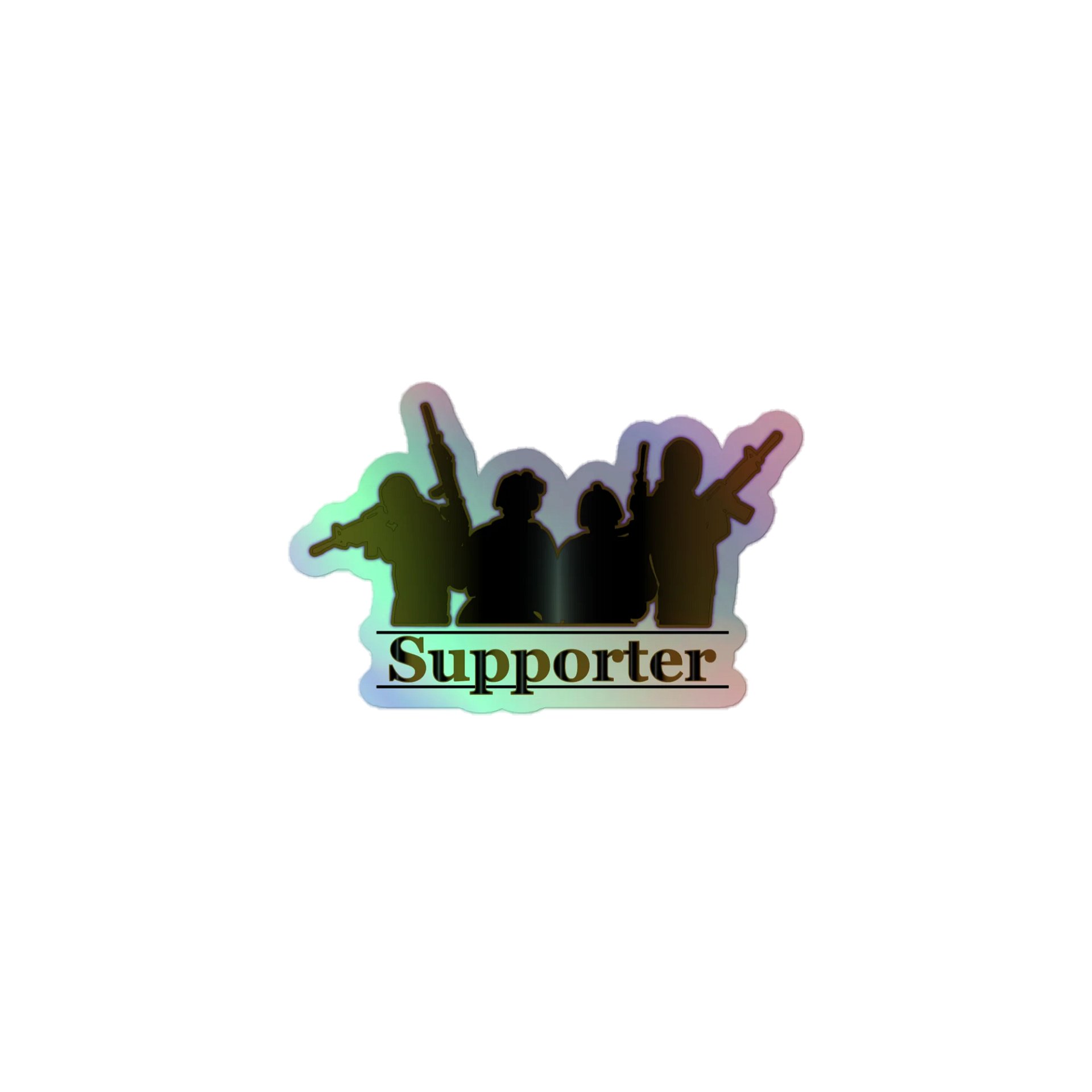 Holo Sticker (Brown) product image (1)