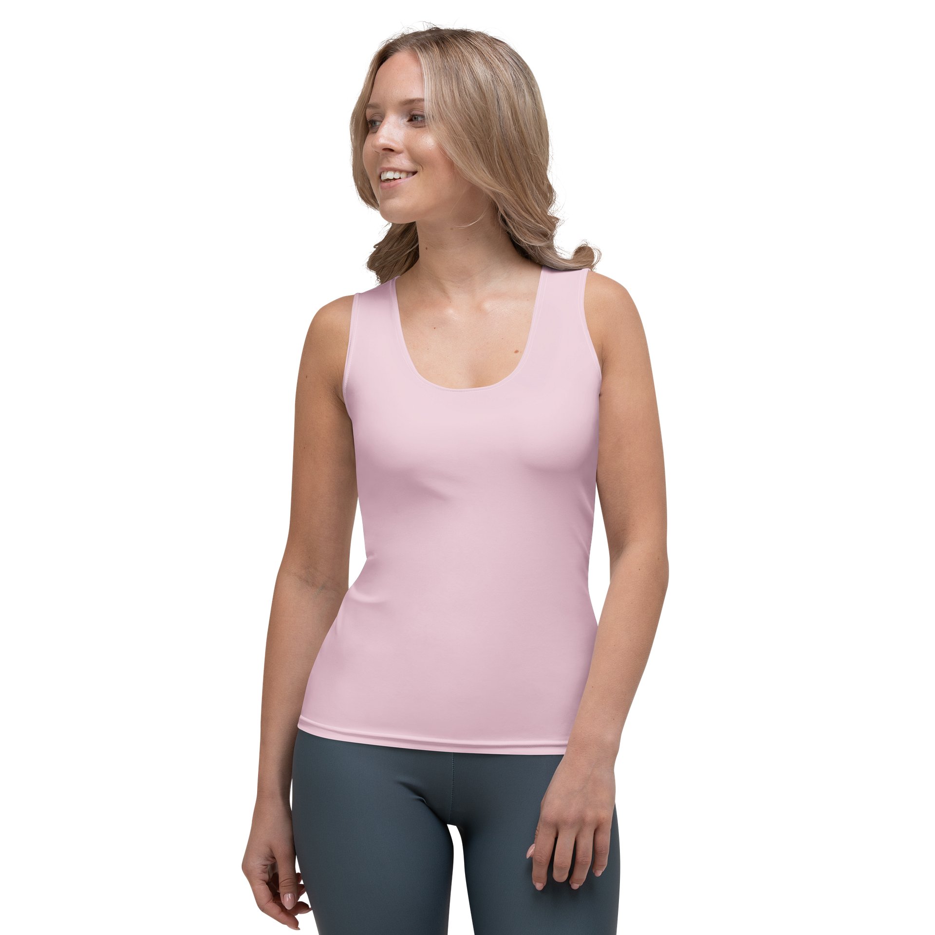 Clinical Racerback Performance Tank (Pink Lace) product image (1)