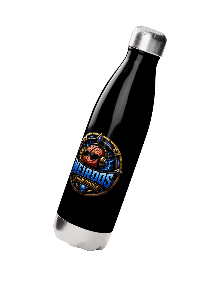 Beard__Oh Weirdos Anonymous Water Bottle product image (2)