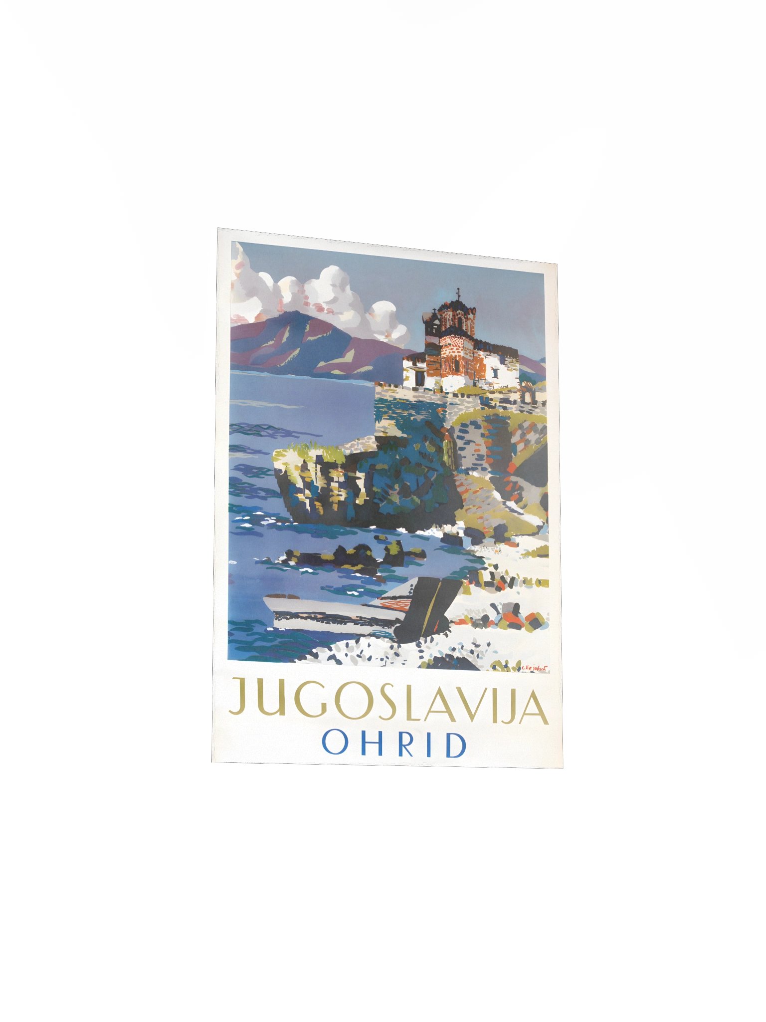 YUGOSLAVIA TOURISM POSTER #4 product image (9)