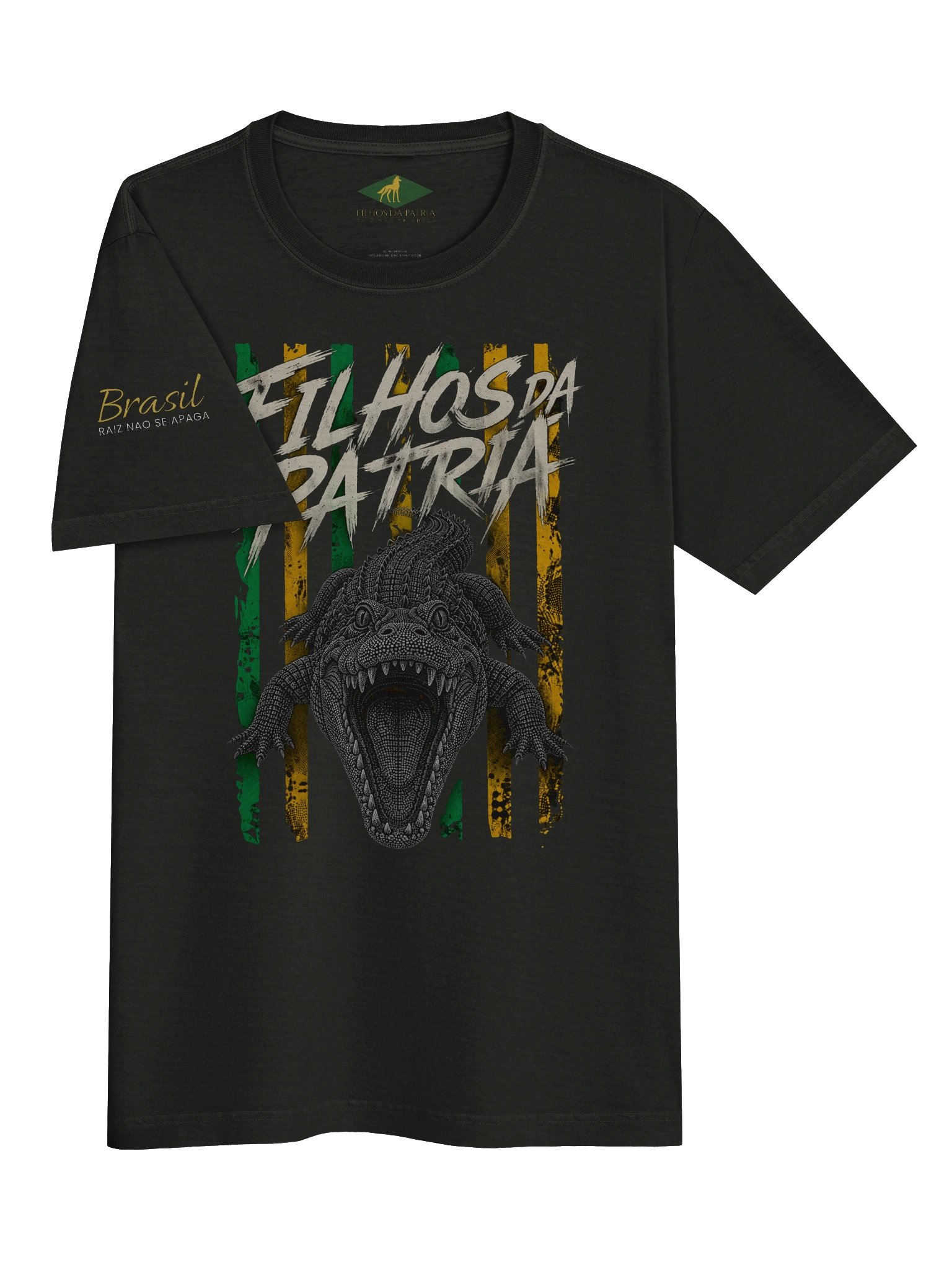 Camiseta Filhos da Patria Oversized Fauna da Patria Jacare product image (4)